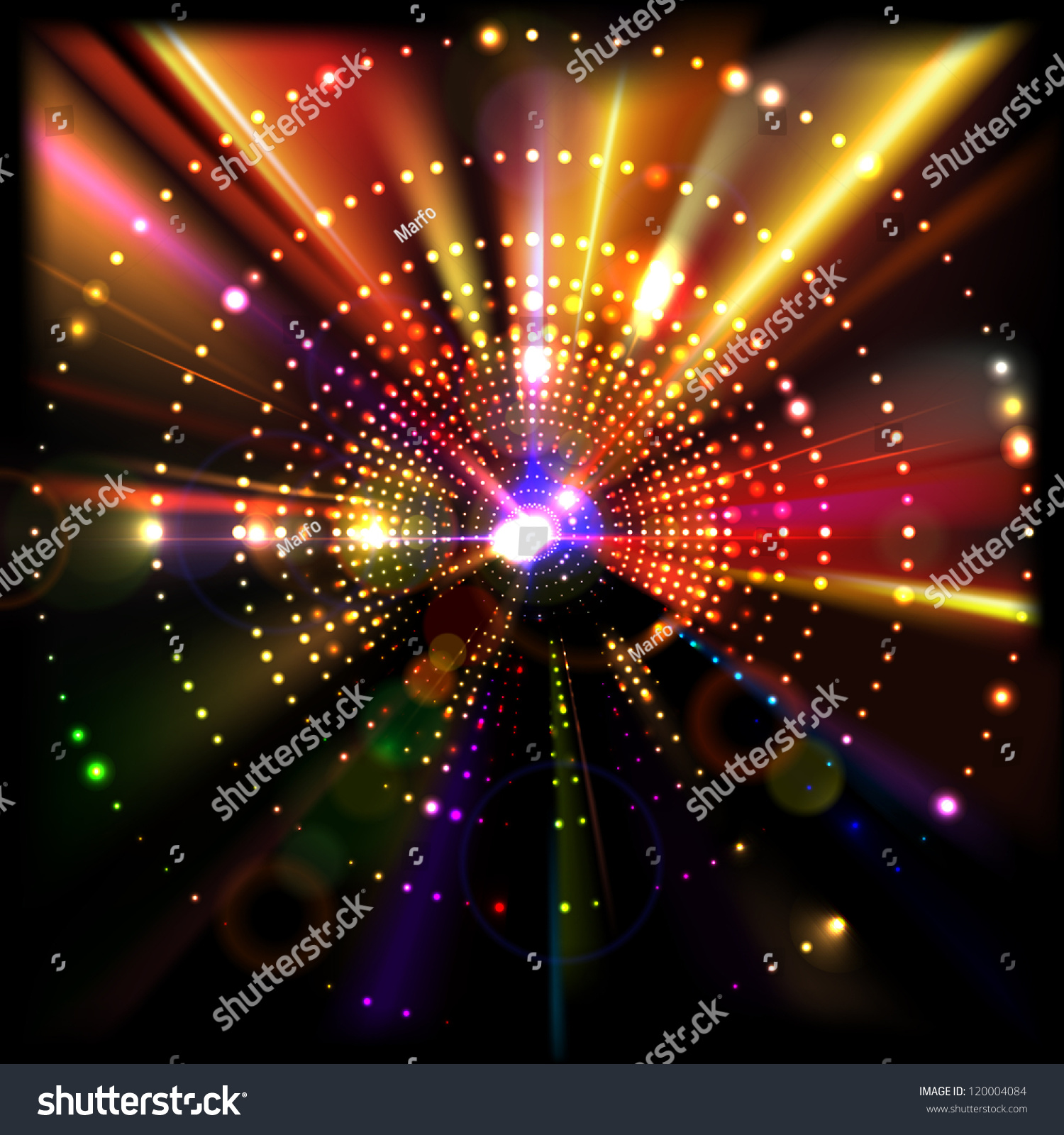 Abstract Party Background Stock Vector 120004084 Shutterstock