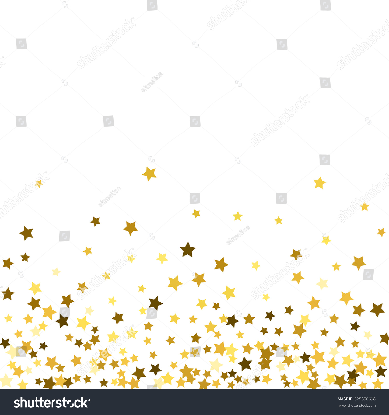 banner christmas shutterstock Pattern Falling Vector Gold Stock Stars Random Abstract