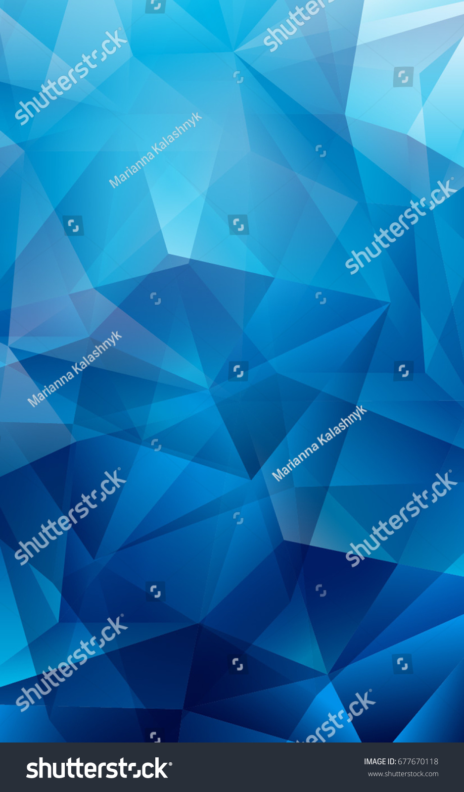 Abstract Polygonal Background Texture Vertical Layout Stock Vector