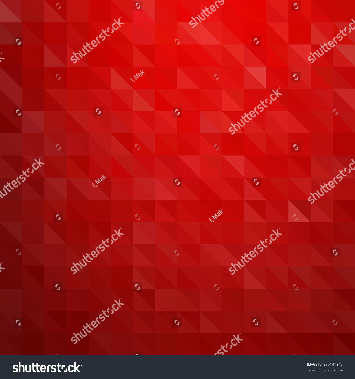 Abstract Red Geometric Background Stock Vector (Royalty Free) 230141842