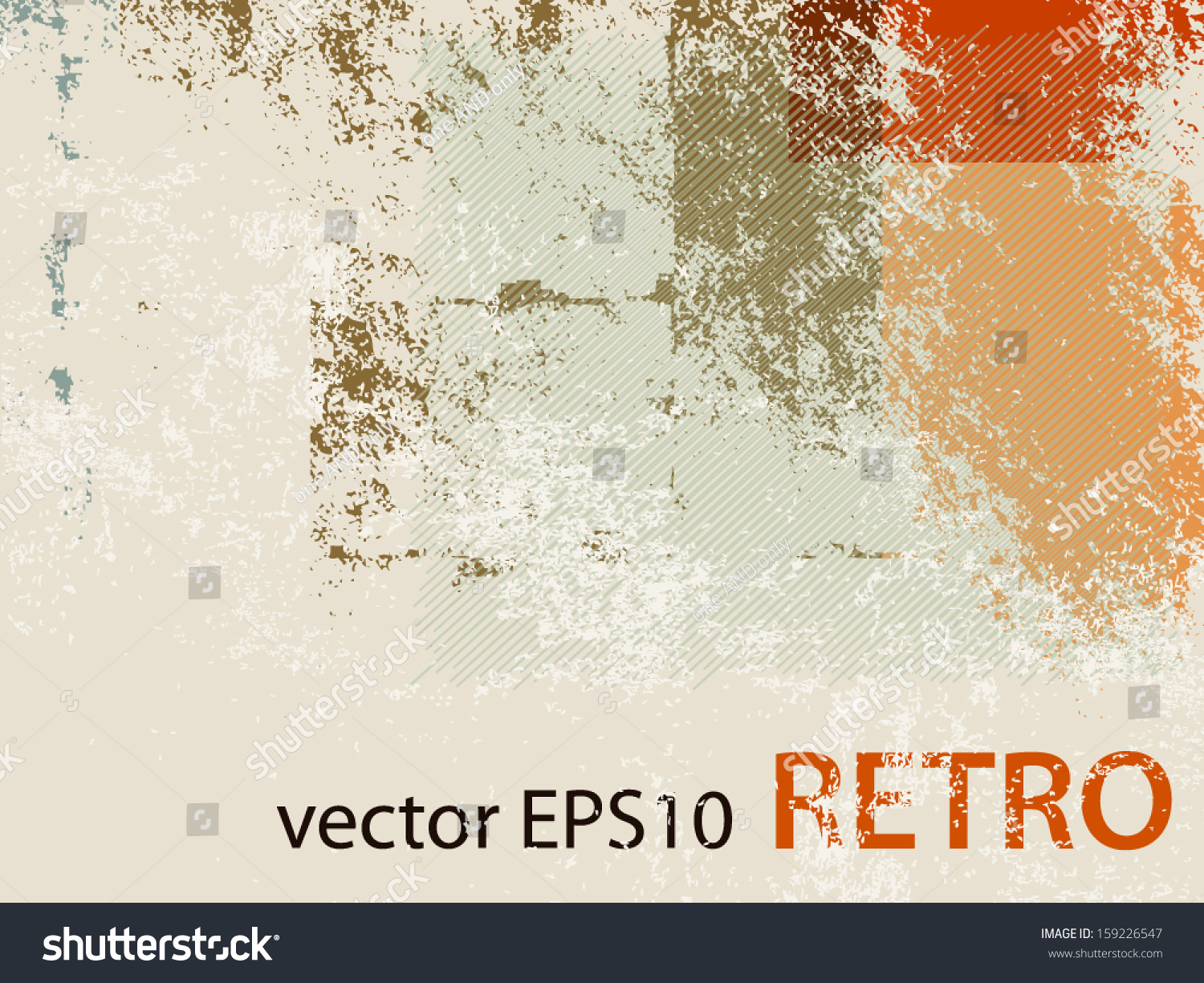 Abstract Retro Wallpaper Background Grunge Style Stock Vector
