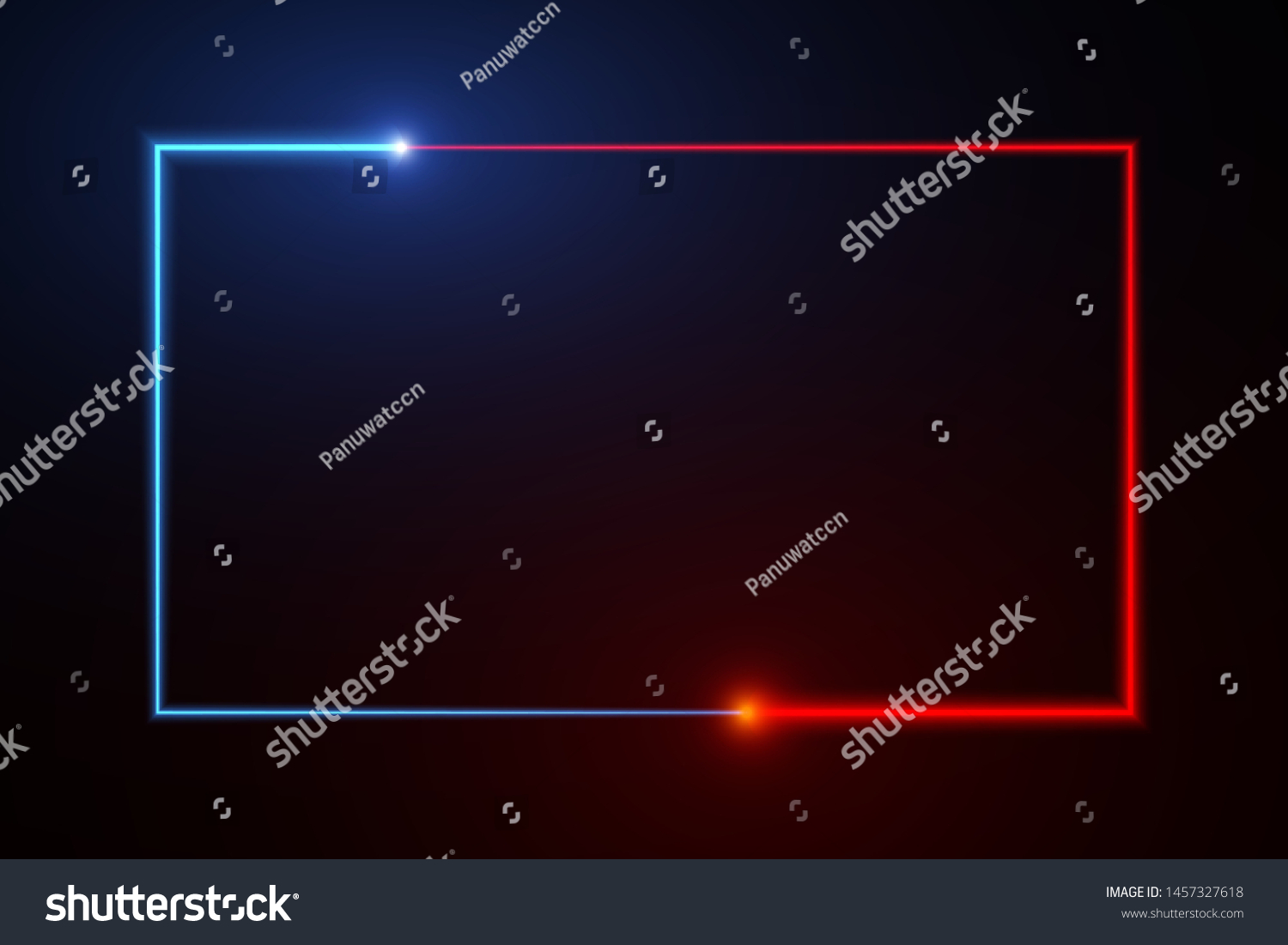 Abstract Seamless Background Blue Red Spectrum Stock Vector (Royalty ...