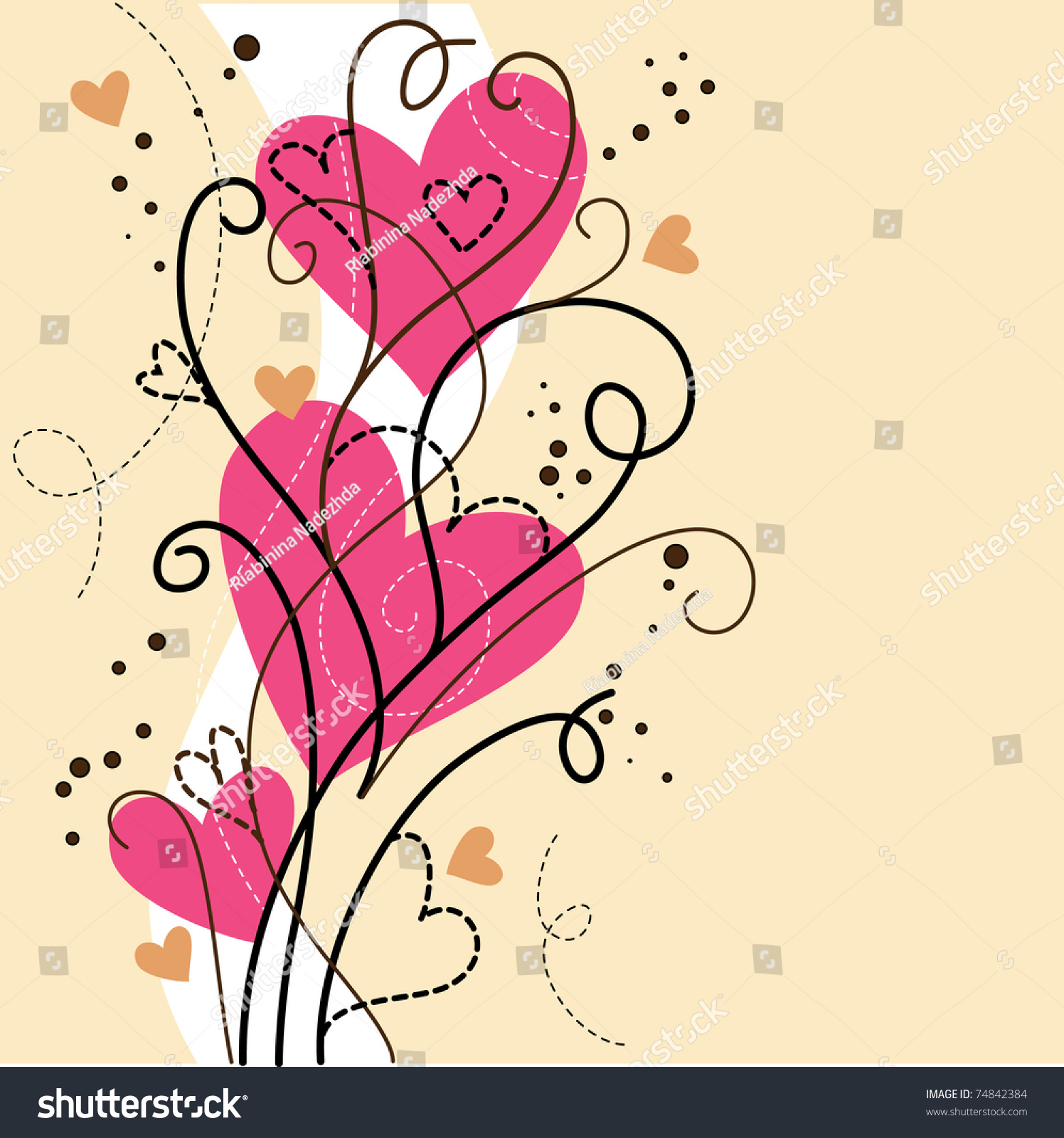 Abstract Seamless Cute Colorful Background Stock Vector Illustration ...