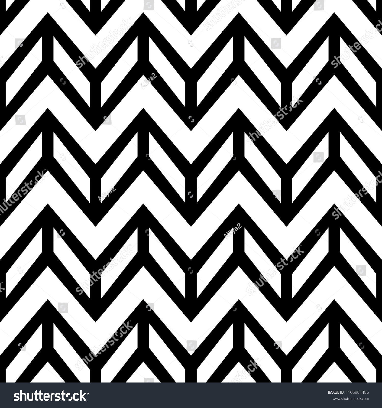 Abstract Seamless Zigzag Pattern Simple Geometric Backgrounds