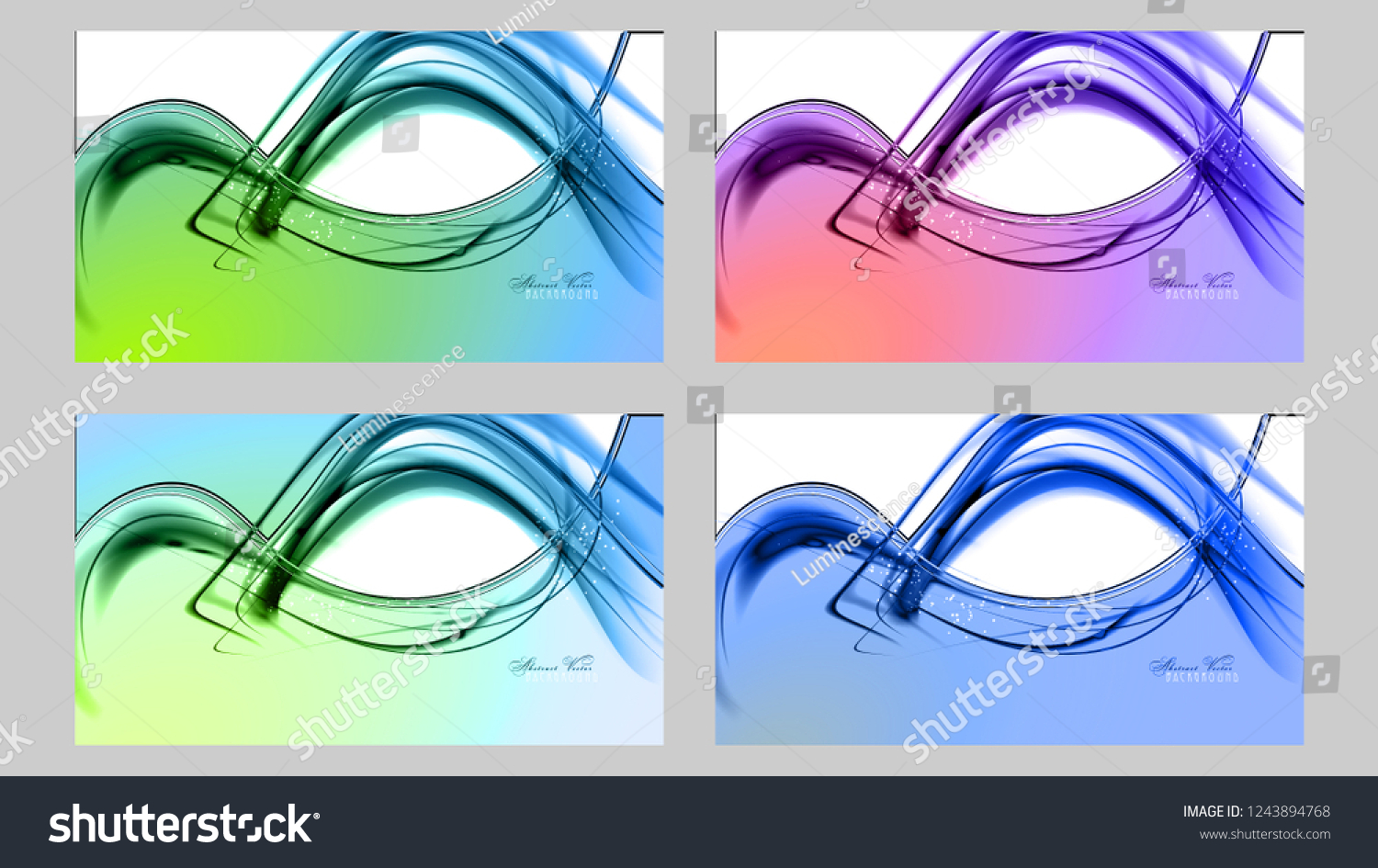 abstract set light color cool dynamic stock vector royalty free cool backgrounds light