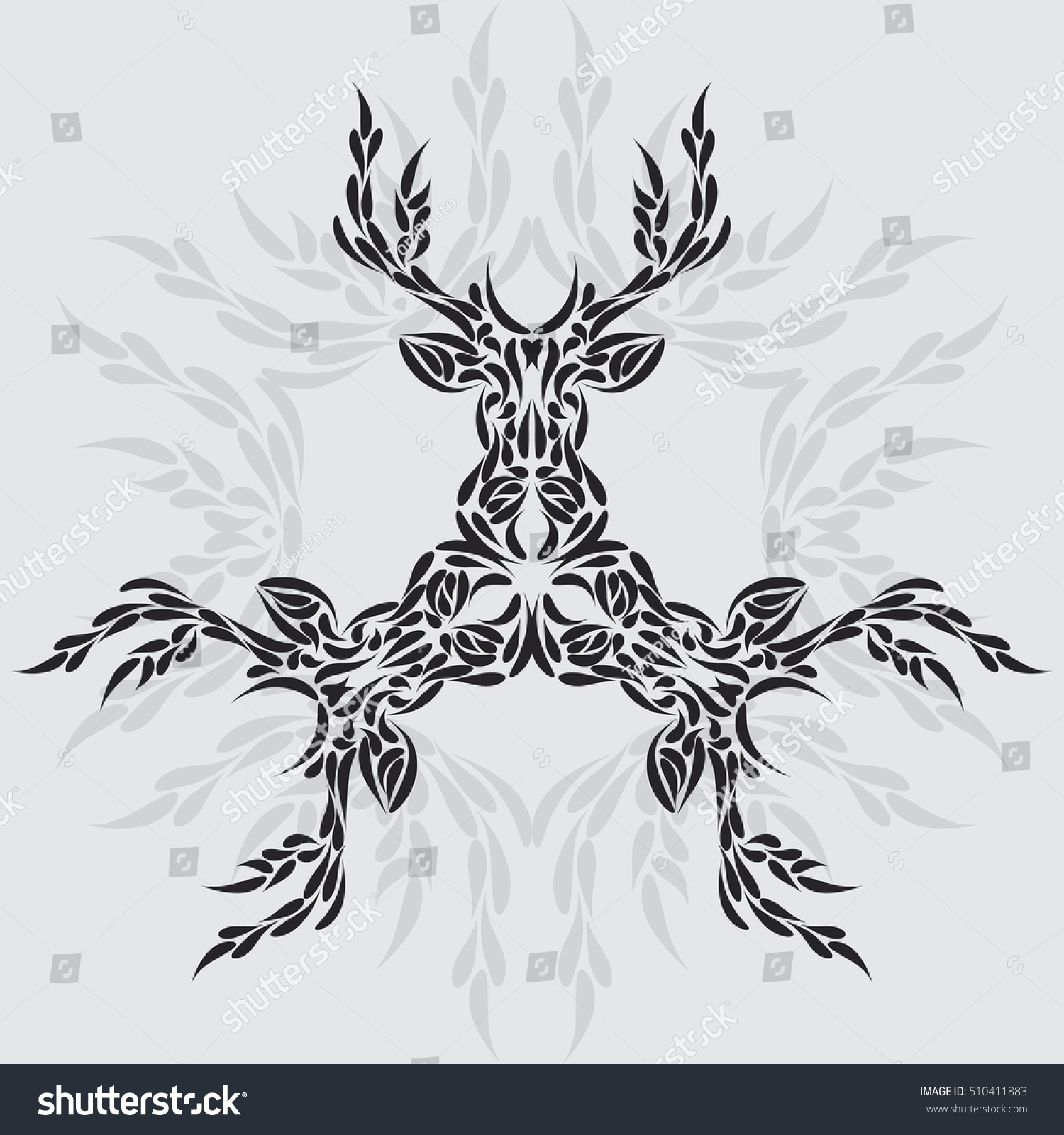 https://www.shutterstock.com/pic-510411883/stock-vector-abstract-symmetric-deer-head-ornament-tribal-tattoo-vector-illustration-eps-8.html