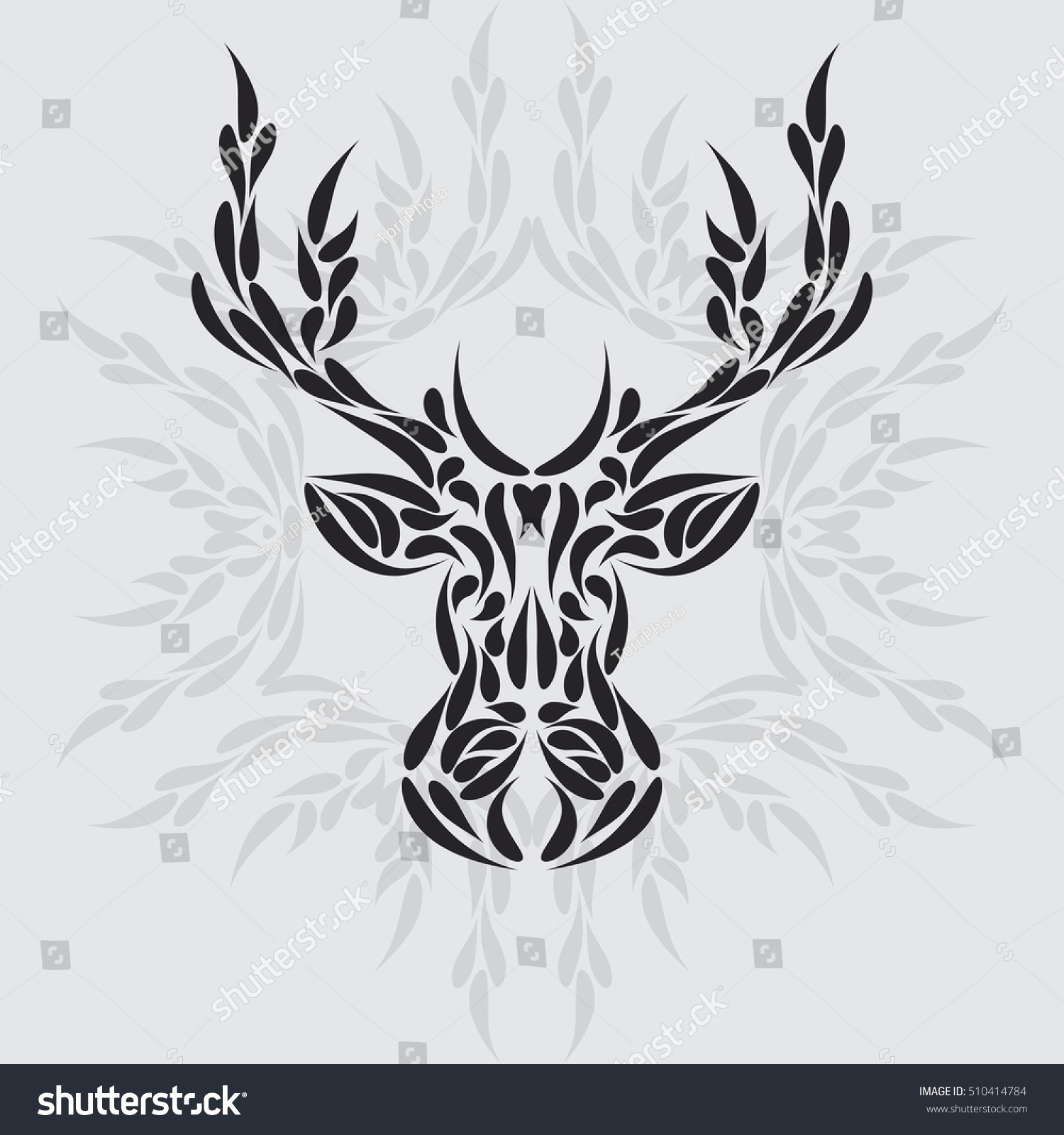 https://www.shutterstock.com/pic-510414784/stock-vector-abstract-symmetric-deer-head-ornament-tribal-tattoo-vector-illustration-eps-8.html