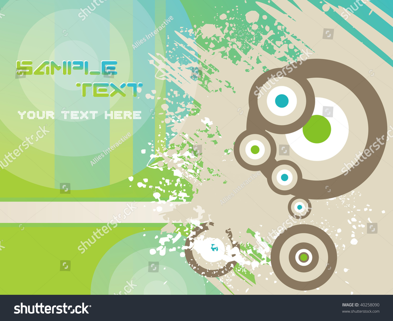 Abstract Texture Background Circle Illustration Stock Vector (Royalty ...
