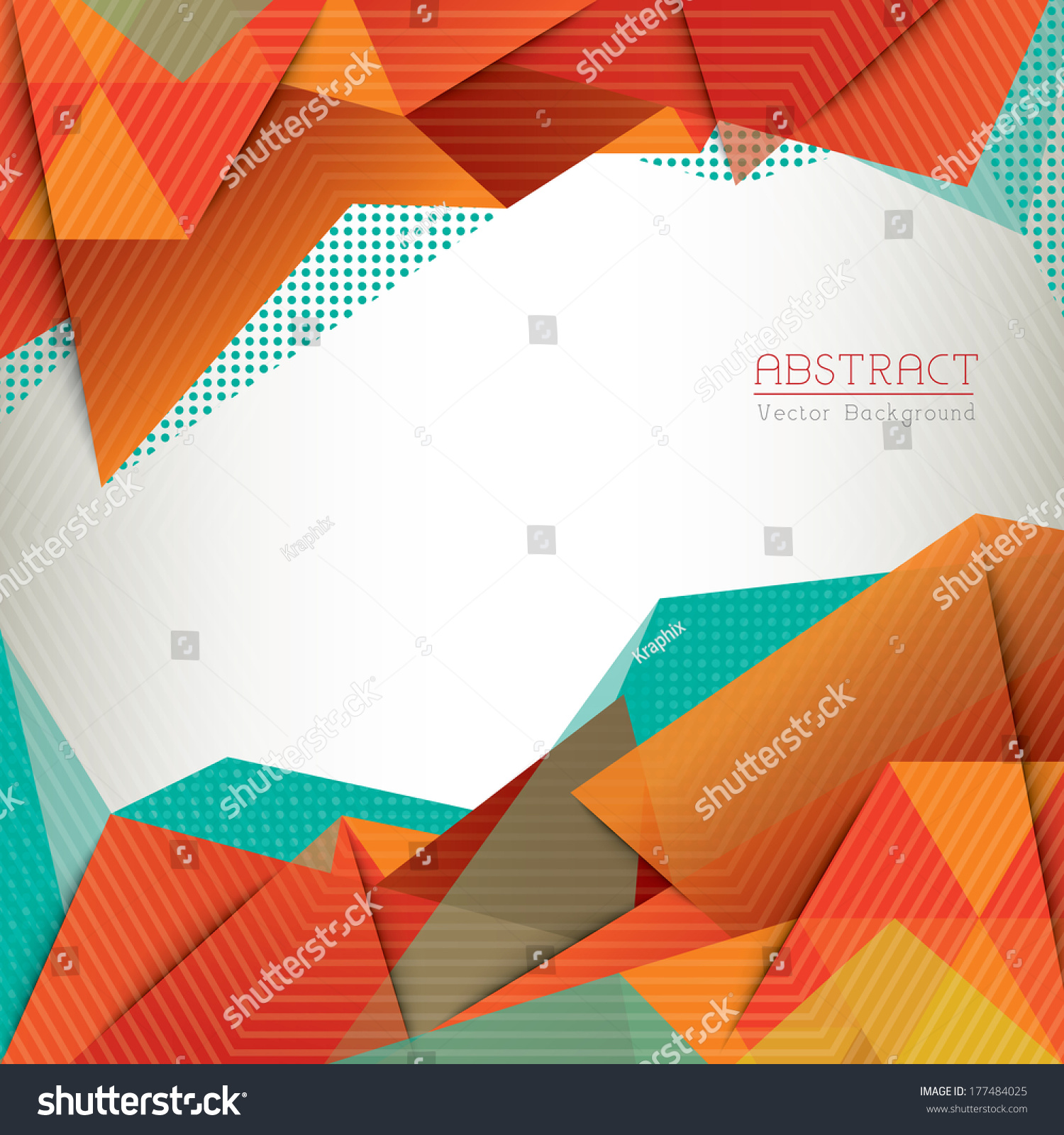 Abstract Triangle Shape Background Layout Web Stock Vector Royalty Free