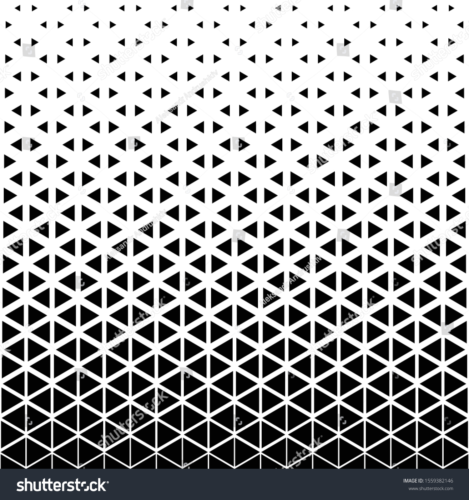 Abstract Triangular Background Black White Geometric Stock Vector ...