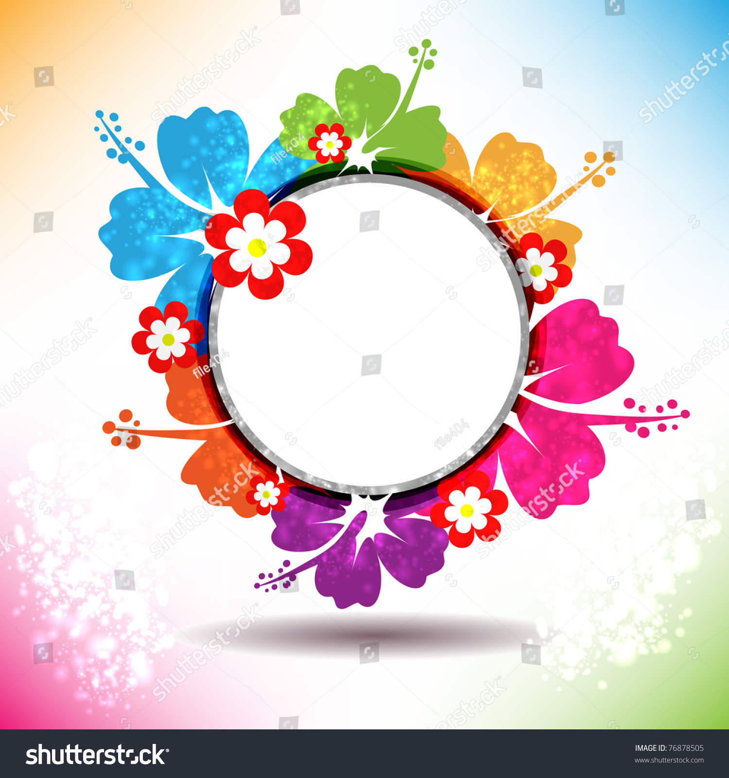 SVG of Abstract tropical background svg