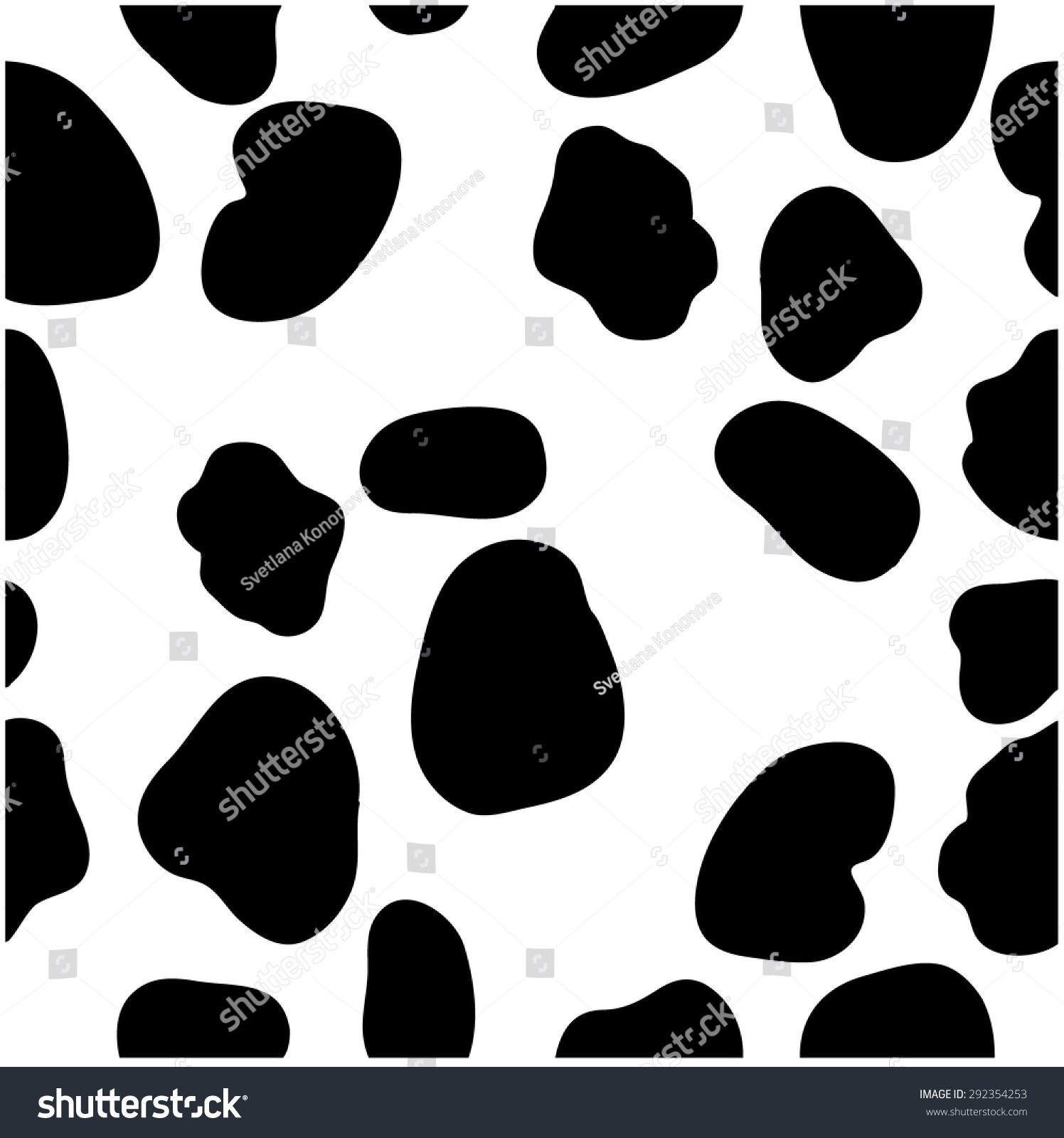 SVG of Abstract vector background. Safari collection. Seamless dalmatian pattern. Black and white. Backgrounds & textures shop. svg