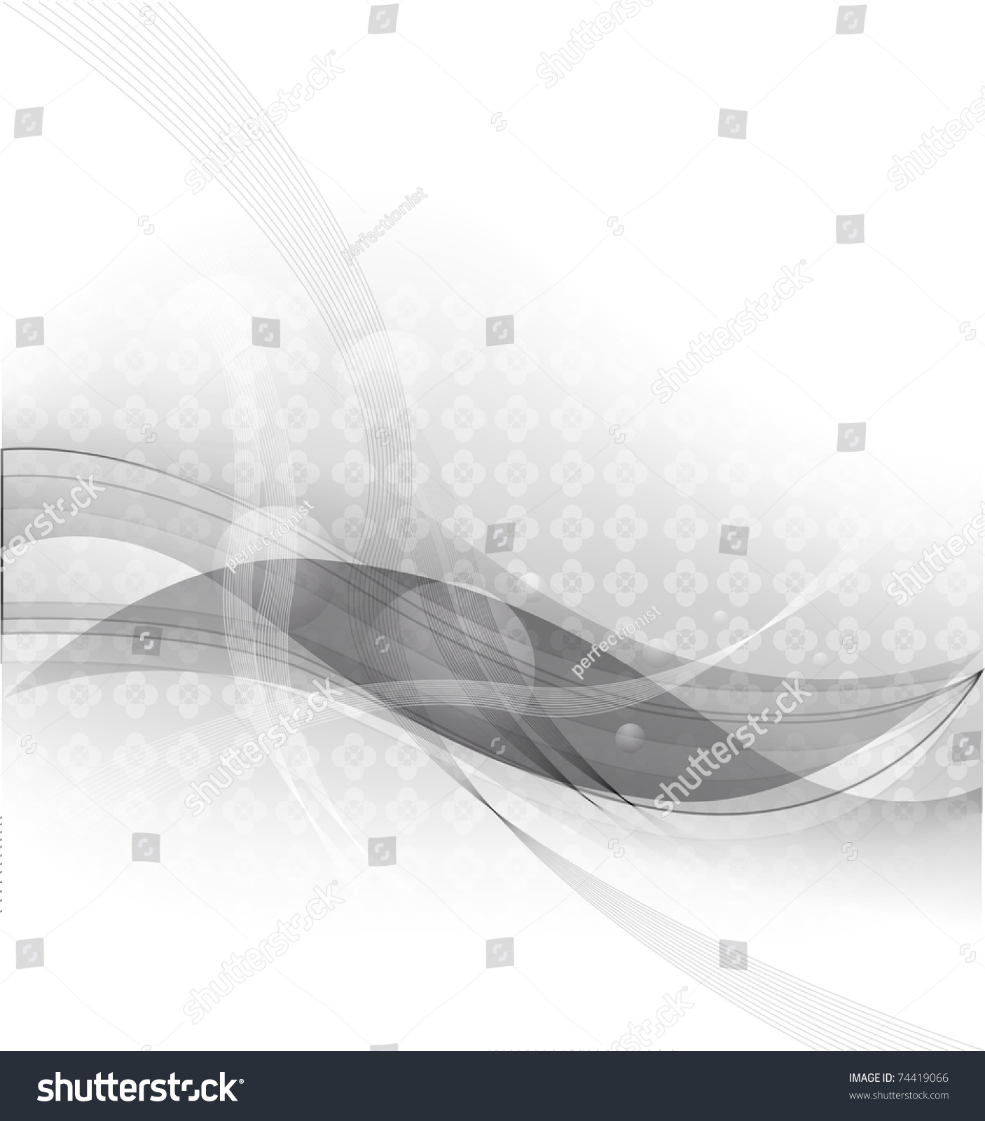 Abstract Vector Background With Gray Stripes - 74419066 : Shutterstock