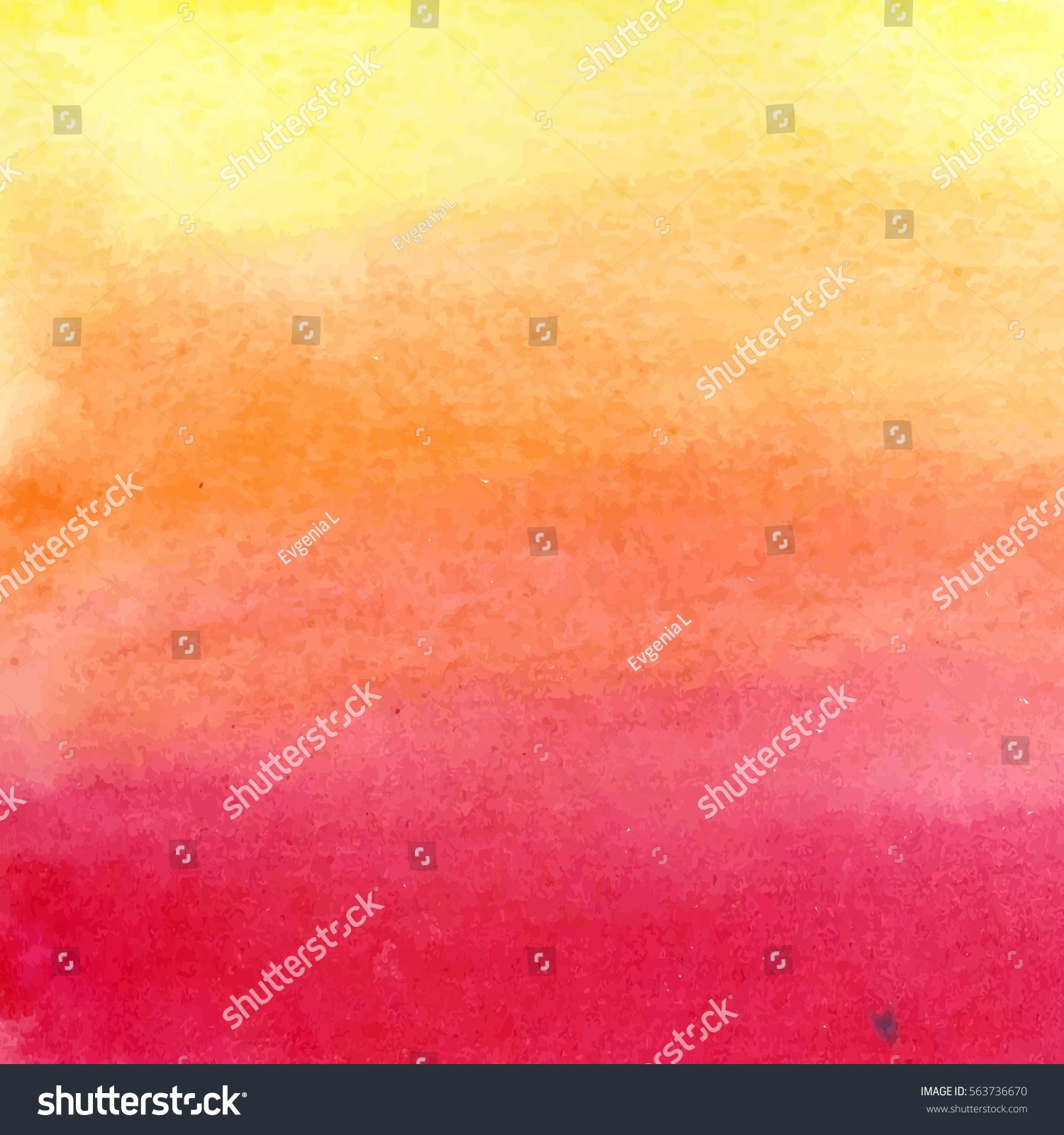 Abstract Watercolor Brush Strokes Painted Background Stock Vector 