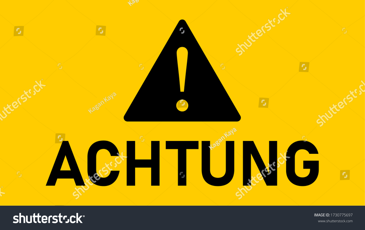 achtung-attention-german-black-yellow-warning-stock-vector-royalty