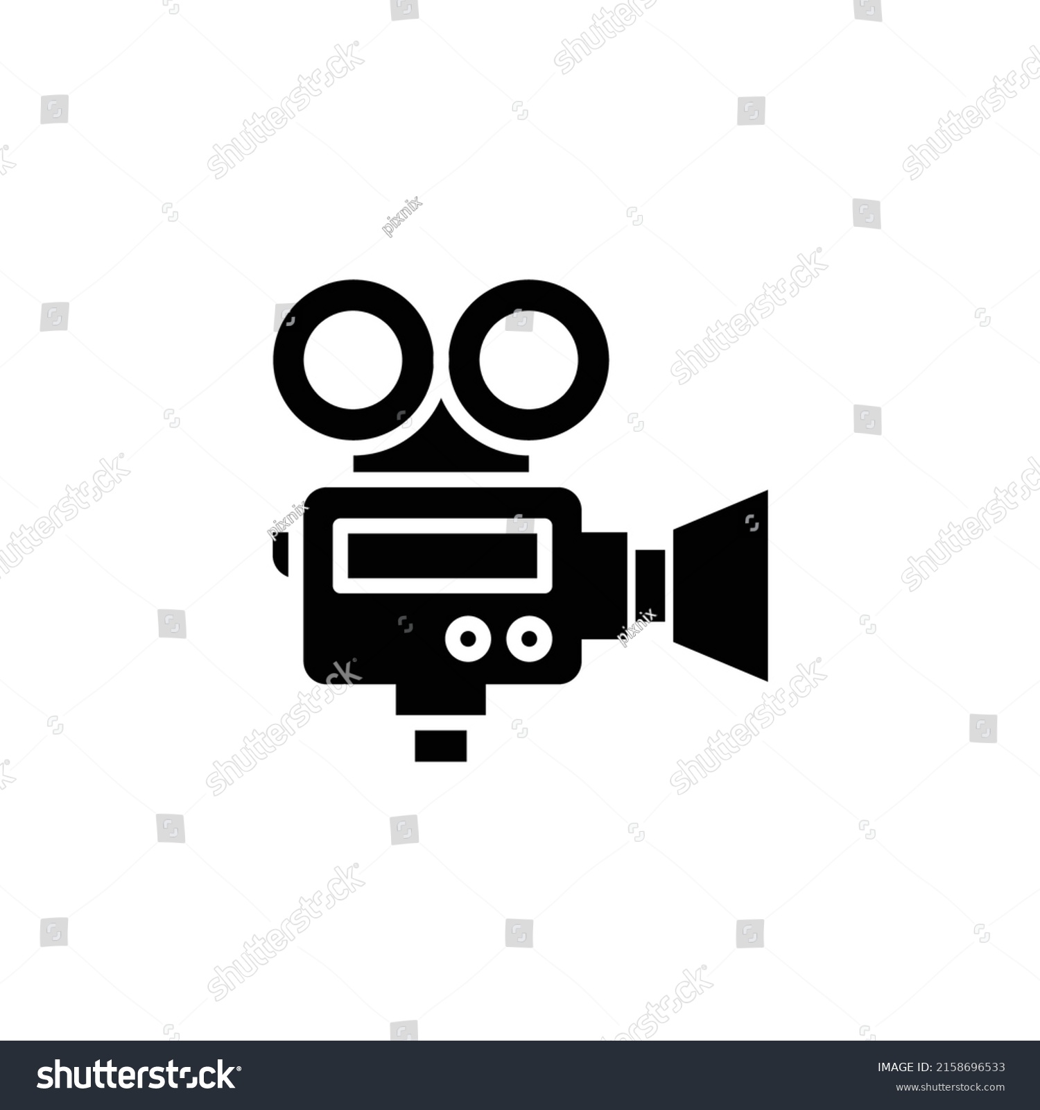 Action Camera Icon Video Camera Icon Stock Vector (Royalty Free ...