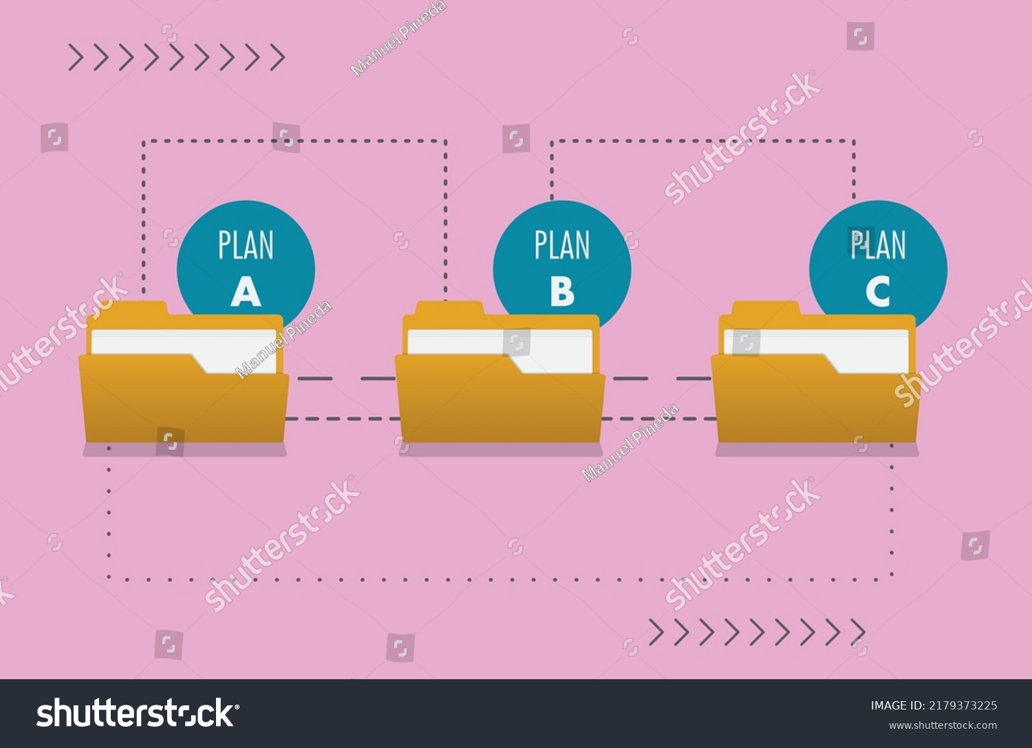 Action Plan Plan B Plan C Stock Vector (Royalty Free) 2179373225 ...