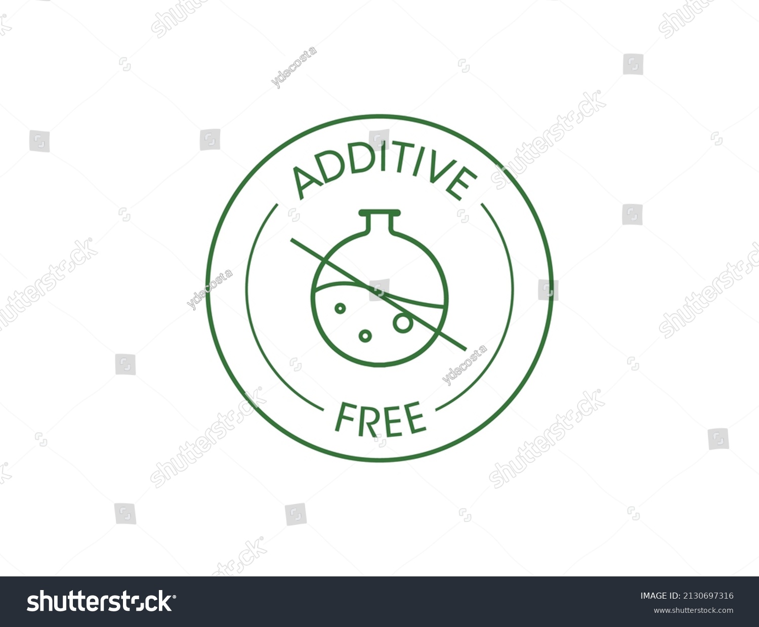 Additive Free Icon Vector Illustration Stock Vector Royalty Free