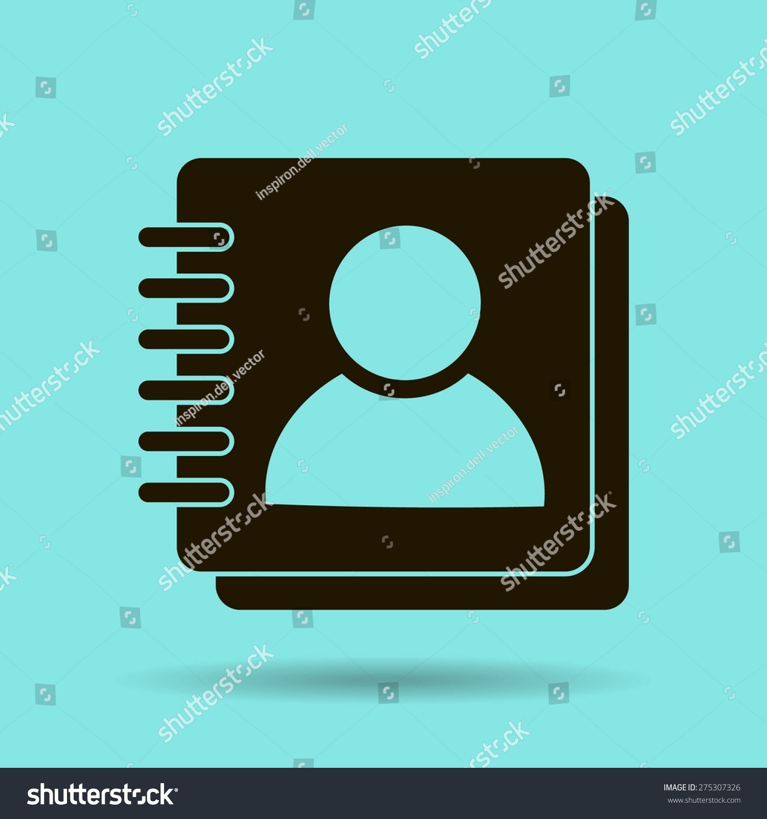 Address Book Icon Stock Vector (Royalty Free) 275307326 Shutterstock
