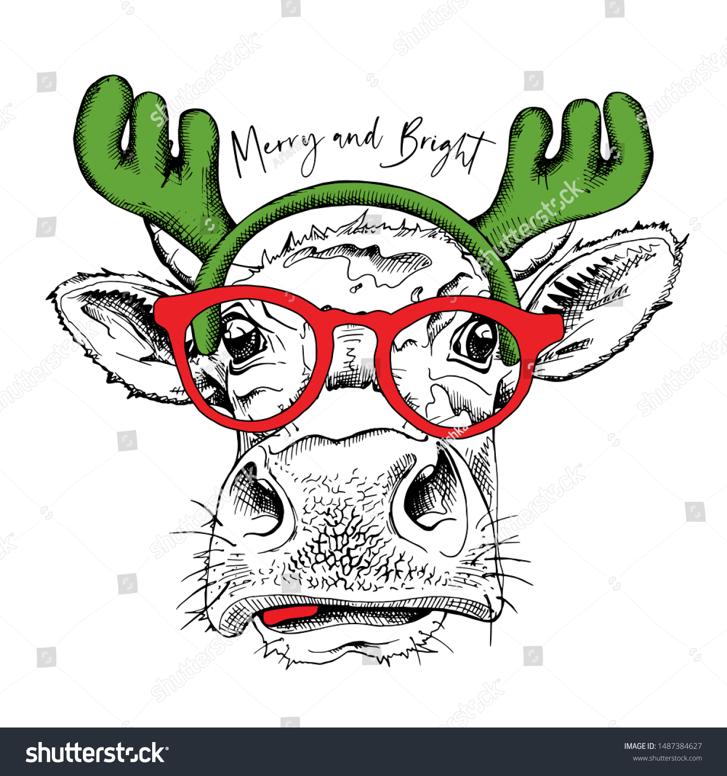 moose antler headband