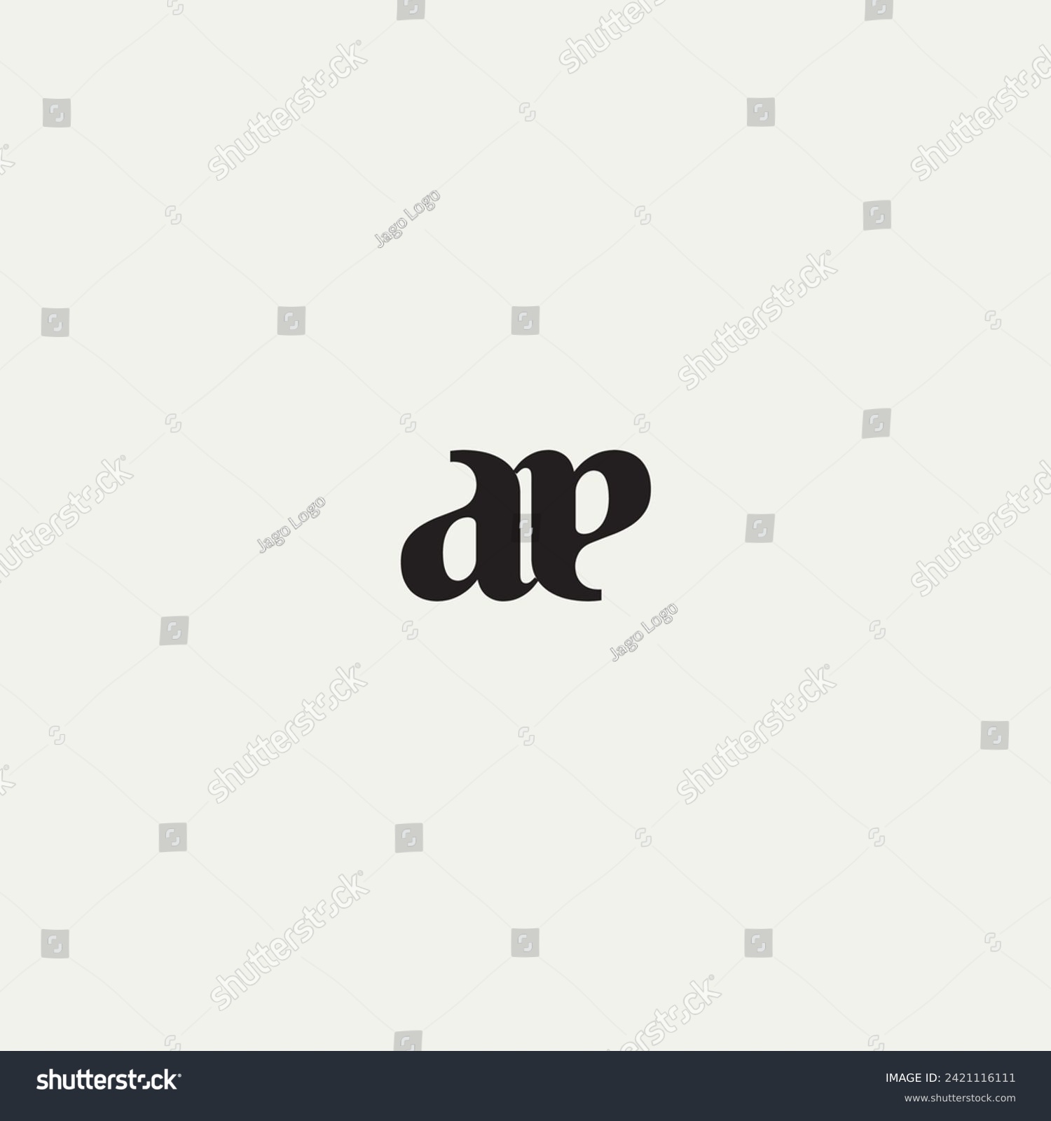 SVG of AE Initial Monogram Logo Vector svg