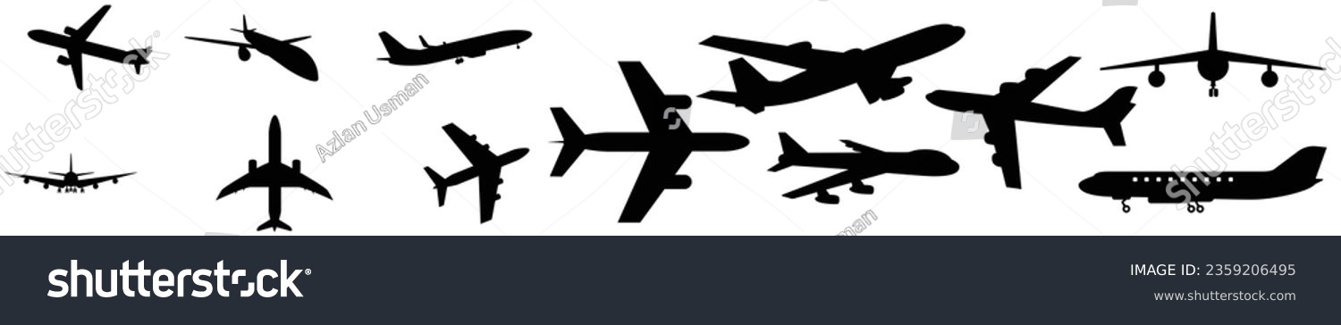 SVG of Aero plane icon. vector isolated svg