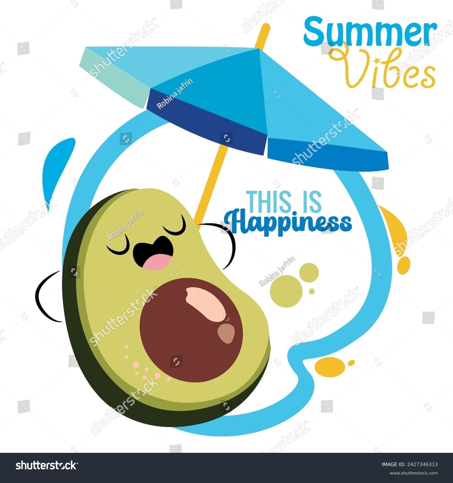 SVG of Aesthetic, Beach, Tropical,   Avocado, Vibes, Vibe, Summer, Retro, Happiness, Cartoon, Hot, Hot Summer, Freshness, tropical Vacation,  Summer Background, Art, Poster, Sunset, Poster, Palm Leaves, Sun svg