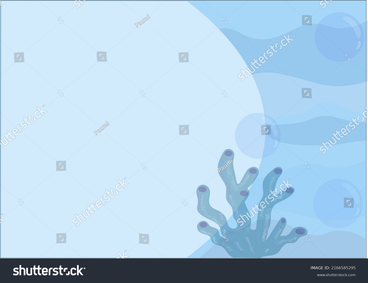 Aesthetic Blue Background Background Many Purpose Stock Vector (Royalty