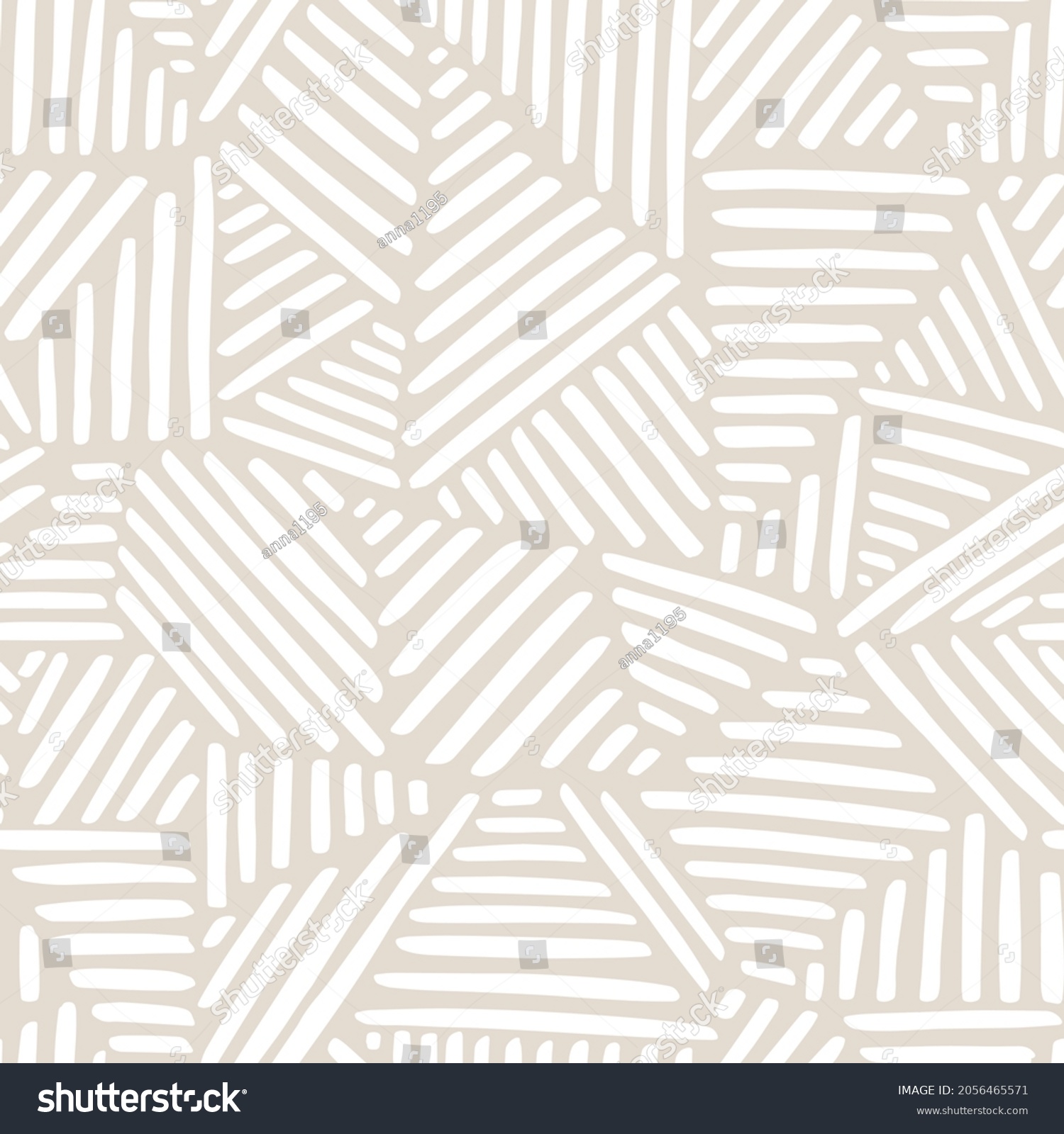 Aesthetic Contemporary Printable Seamless Pattern Abstract Stock Vector ...