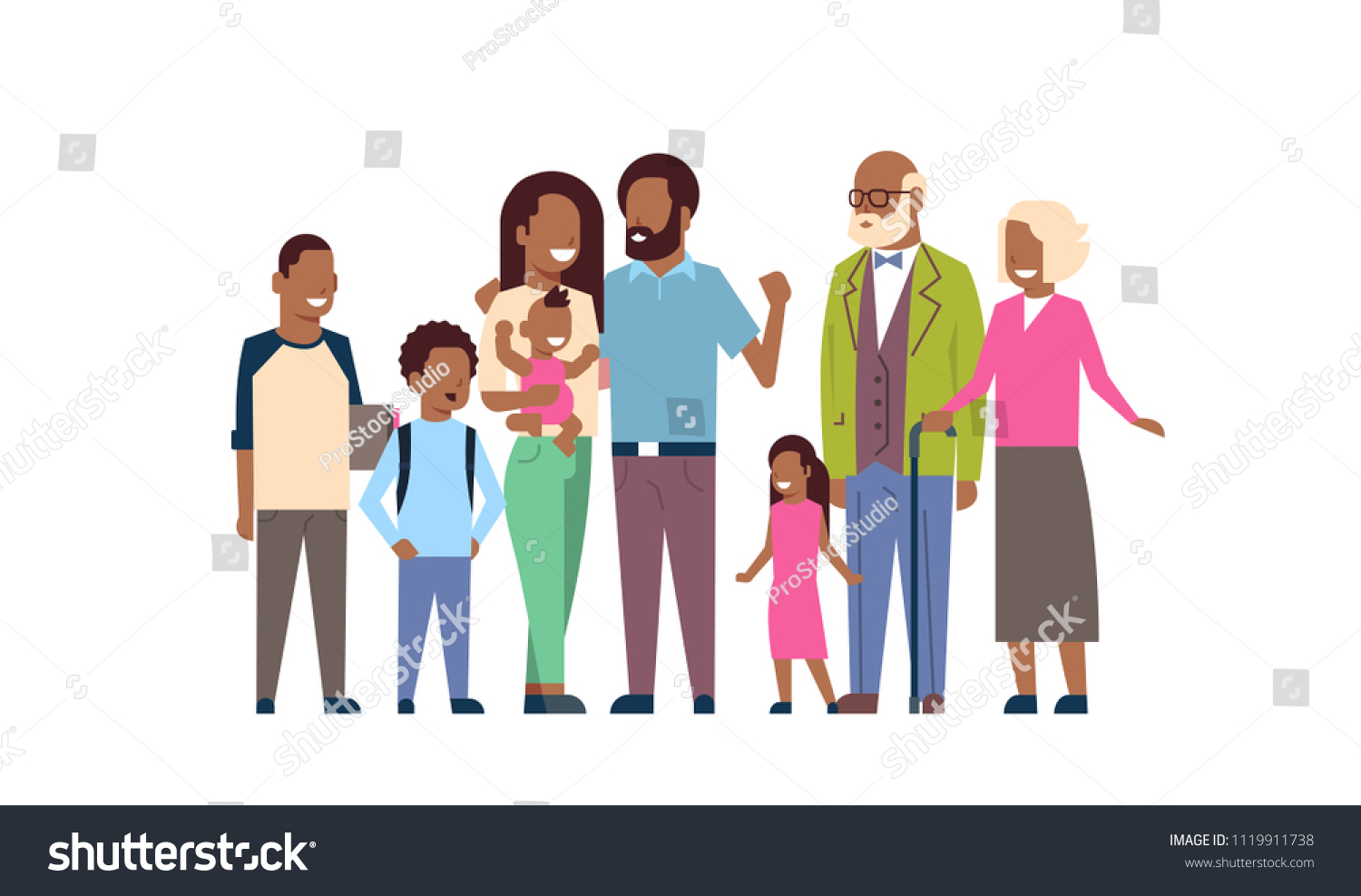 29,137 Mae e filho negro Stock Illustrations, Images & Vectors ...