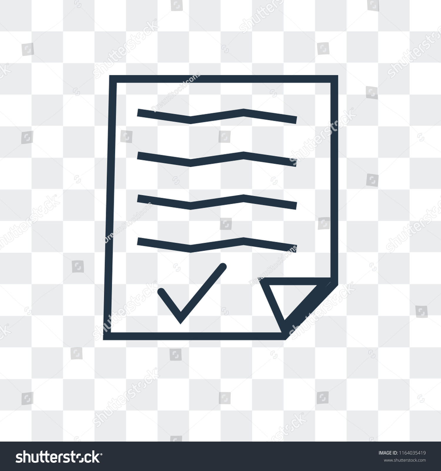Agenda Vector Icon Isolated On Transparent Stock Vector Royalty Free