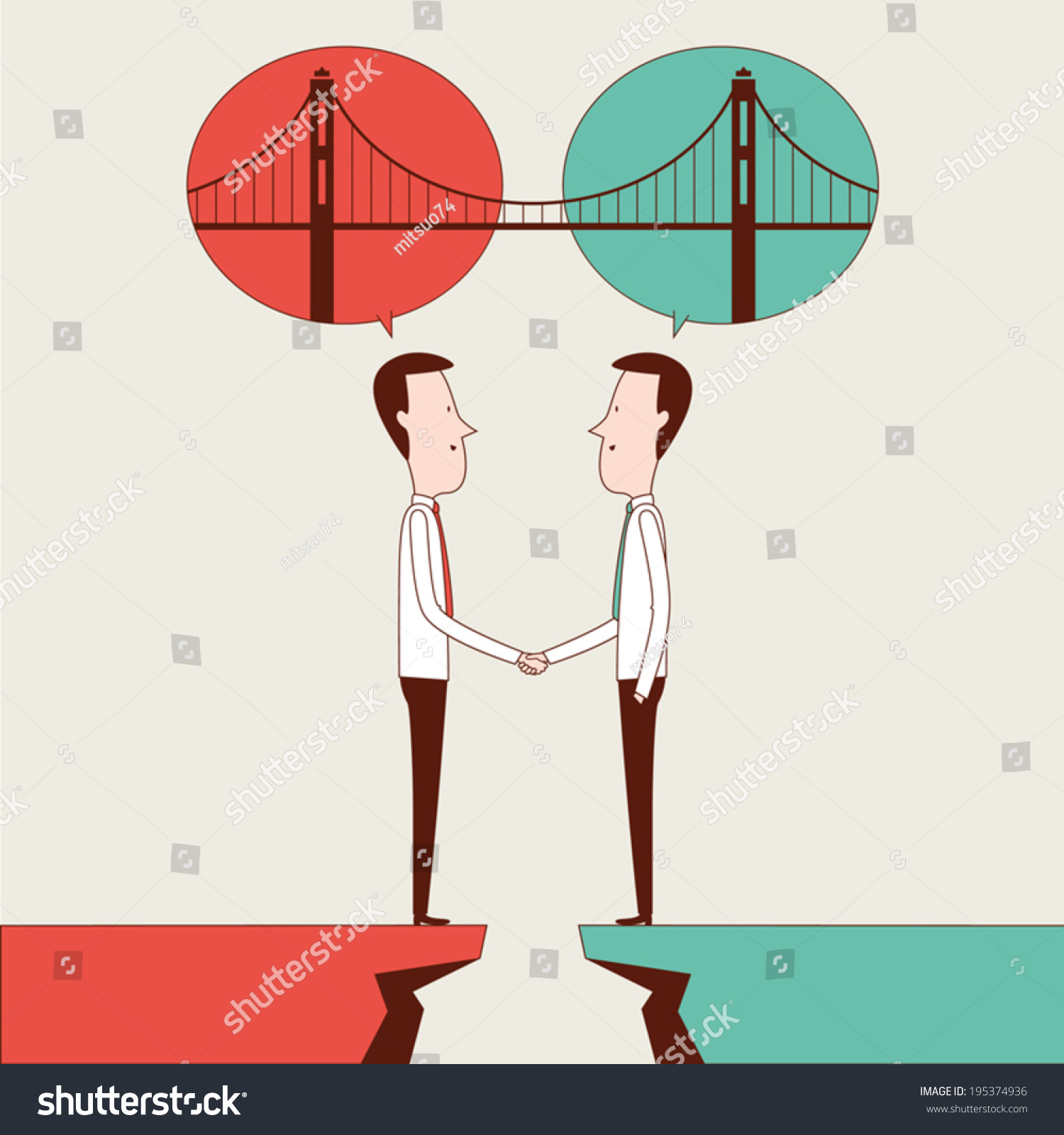 Agreement Stock Vector (Royalty Free) 195374936