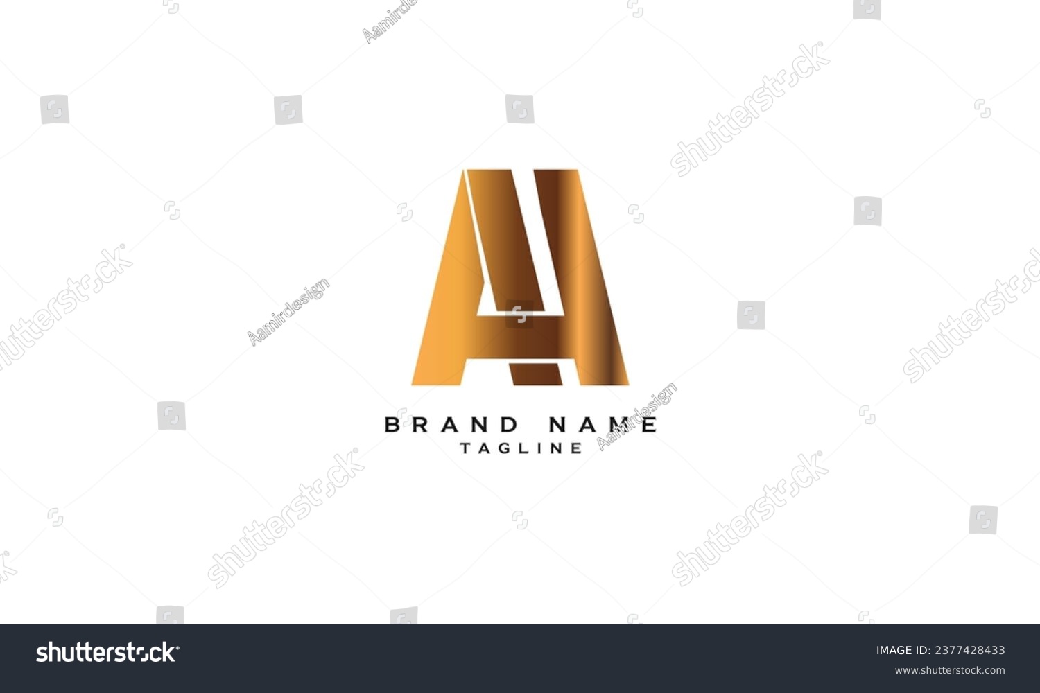 SVG of AH, HA, Abstract initial monogram letter alphabet logo design svg