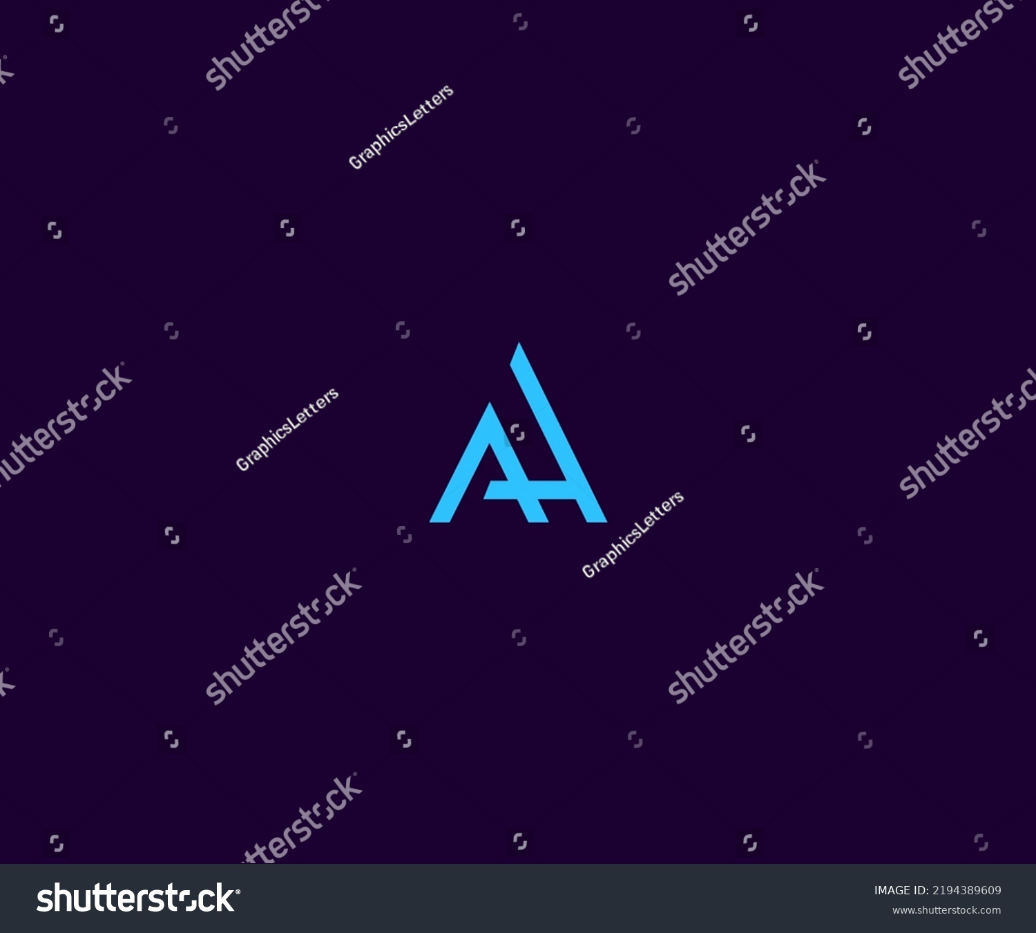 SVG of AH logo design. AH Letter Logo Desig. Initial letter AH logotype company logo design. HA vector logo for business and company. svg