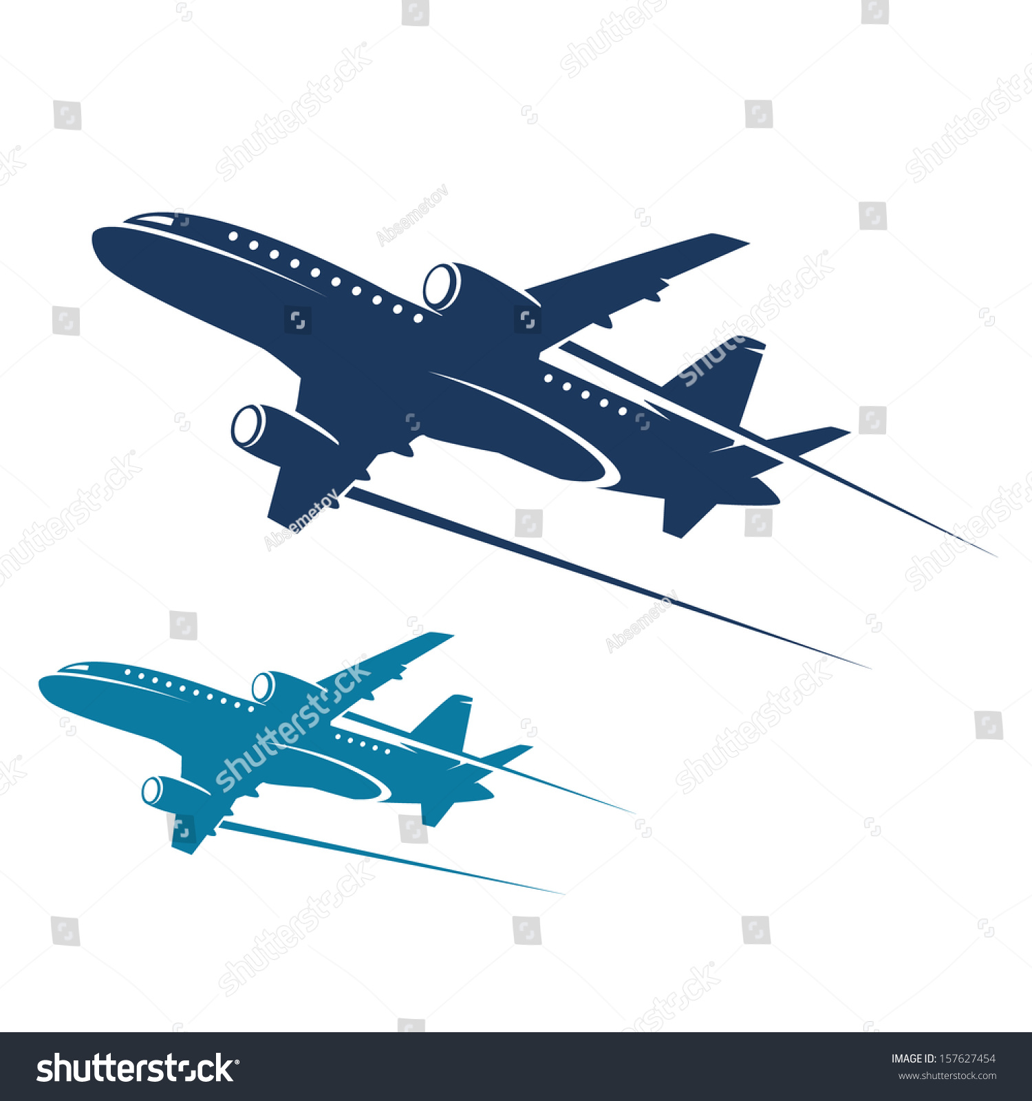 Aircraft Stock Vector 157627454 - Shutterstock