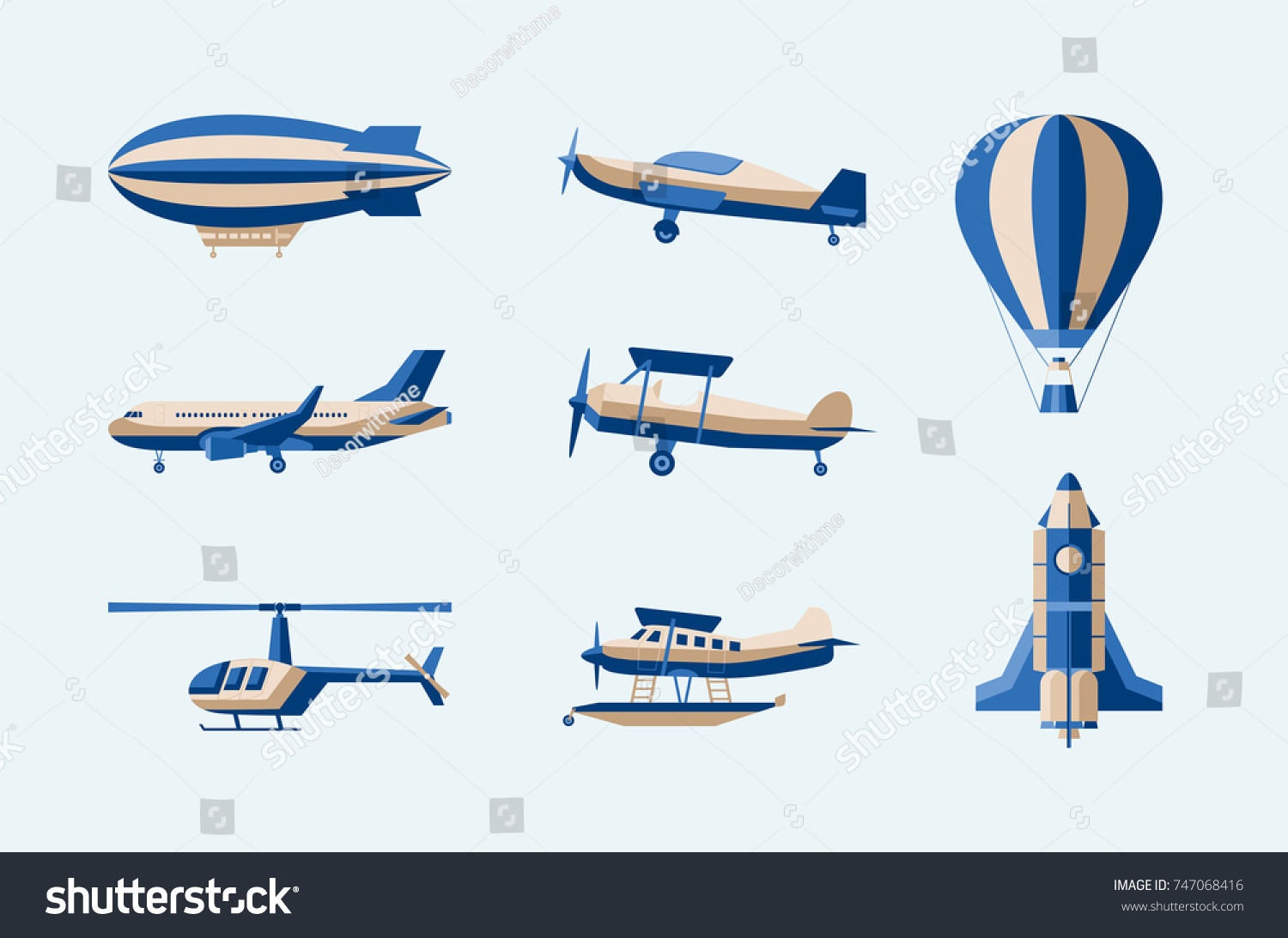 set-different-types-air-transport-airplanes-vector-image-riset