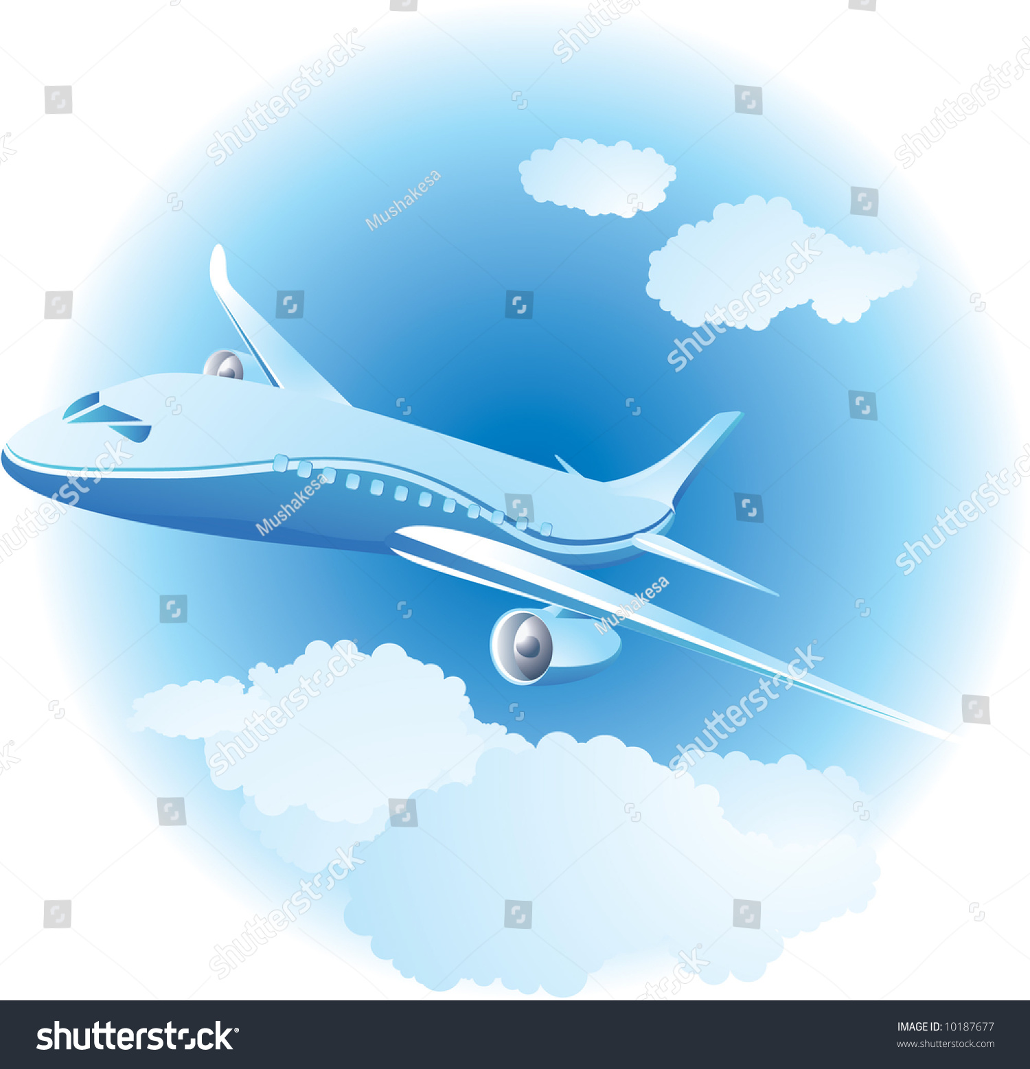 SVG of Airplane. Vector. svg