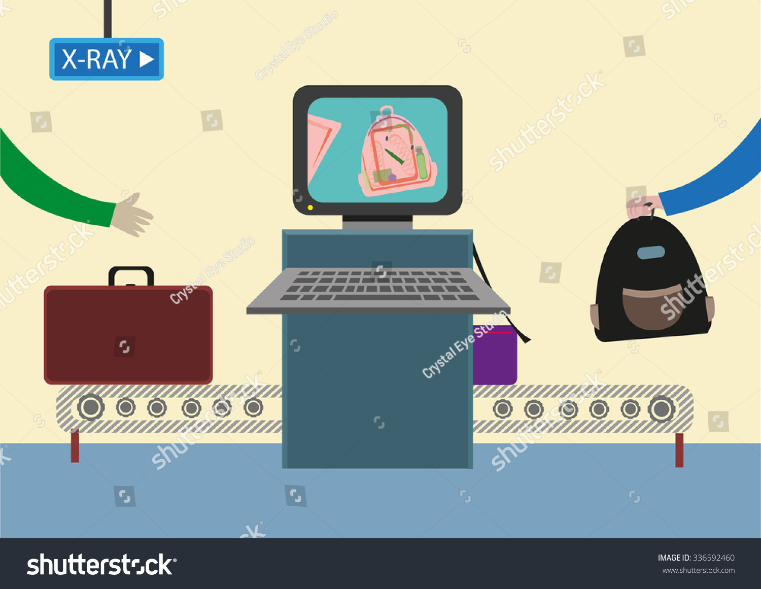 free clipart airport security - photo #16