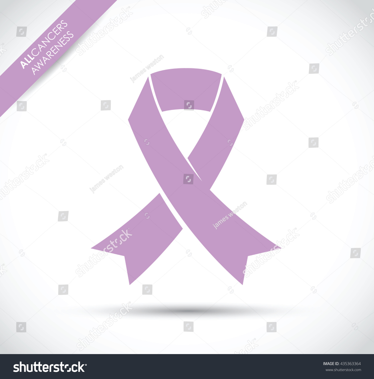 SVG of all cancer awareness ribbon svg