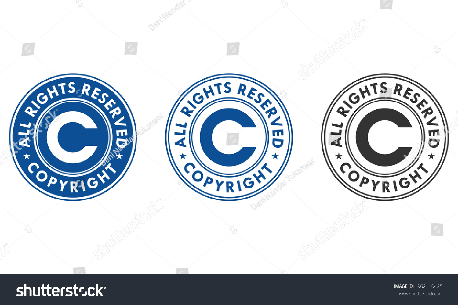 All Rights Reserved Copyright Logo Template Stock Vector (Royalty Free All Rights Reserved Copyright Logo Template Stock Vector (Royalty Free