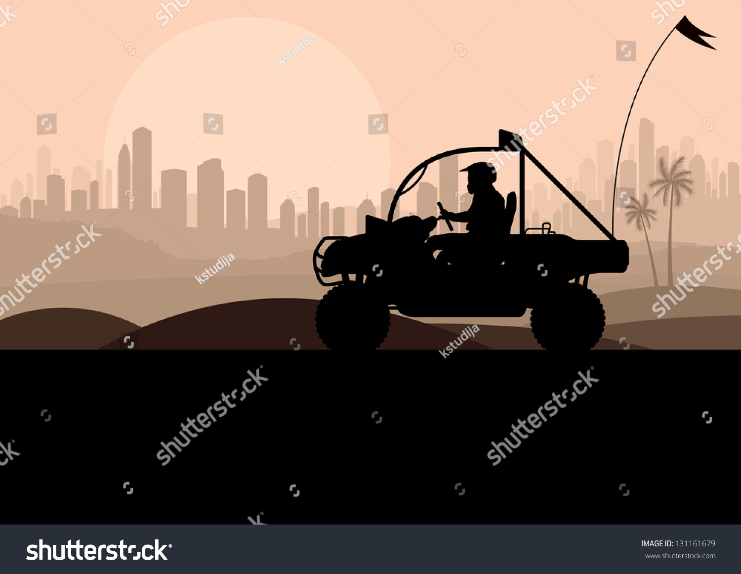 all terrain dune buggy