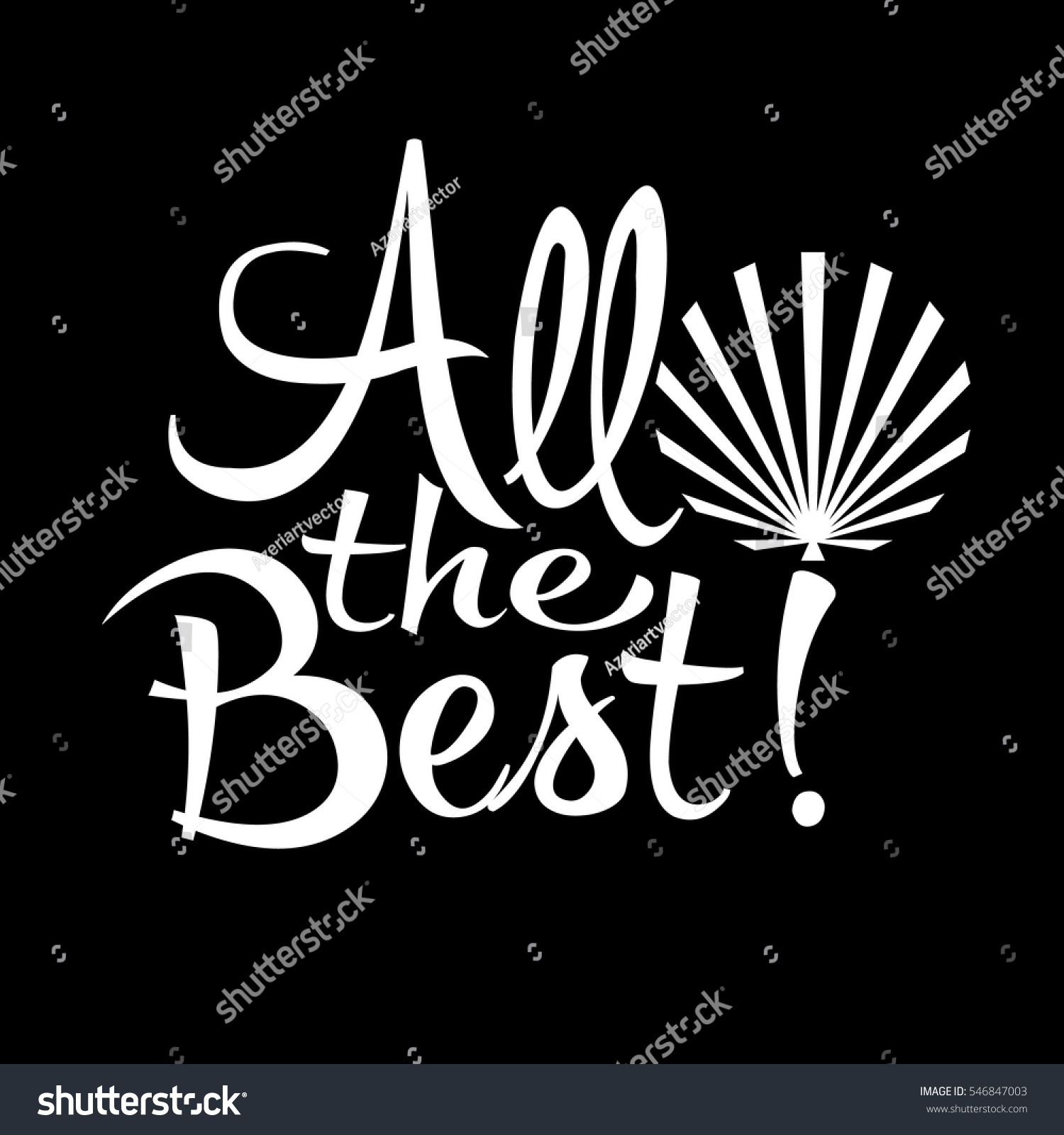 all-best-greeting-card-isolated-vector-stock-vector-royalty-free