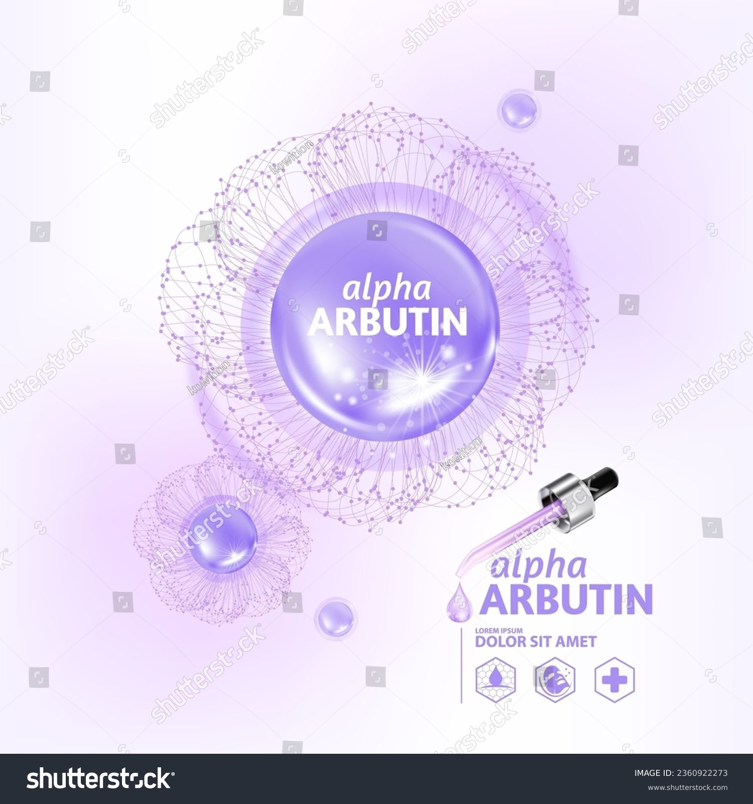SVG of alpha arbutin collagen serum  Skin Care Cosmetic svg