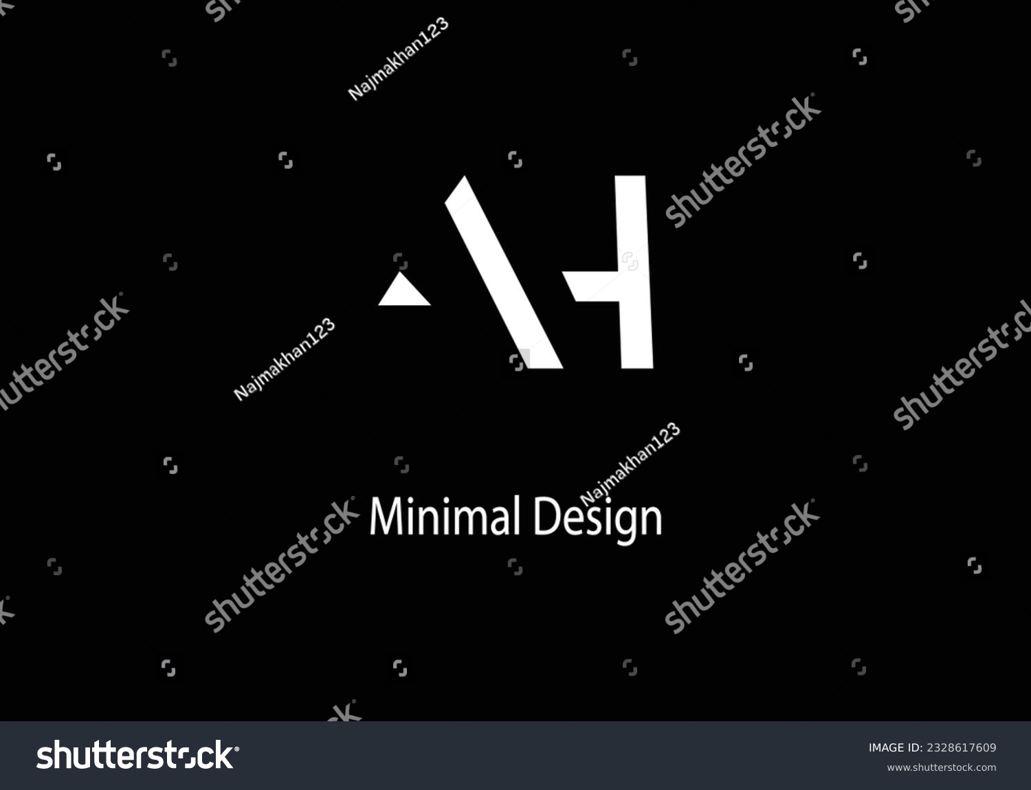 SVG of Alphabet AH monogram logo design. Alphabet AH. vector logo. word logo. marketing design. AH icon logo. svg
