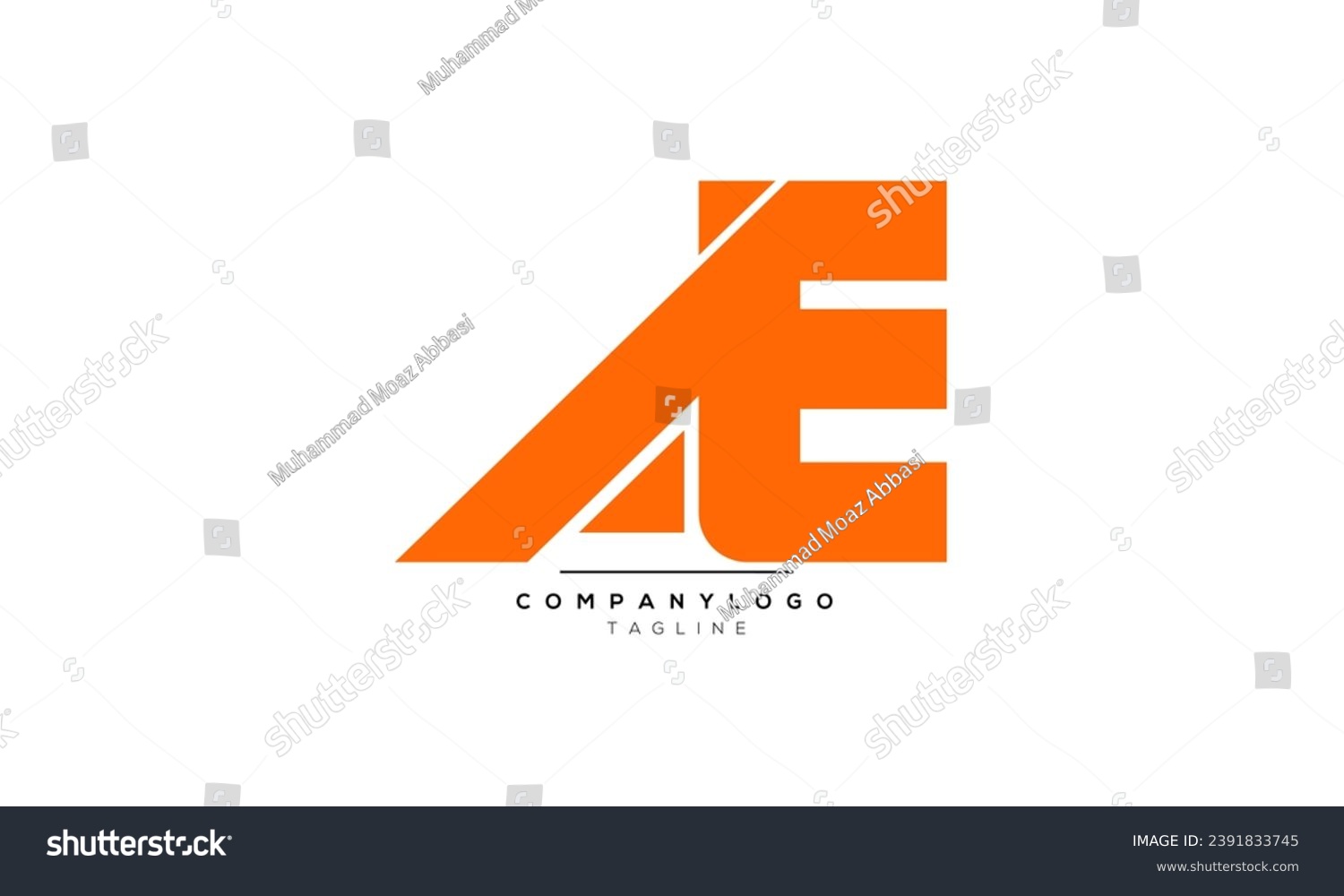 SVG of Alphabet letters Initials Monogram logo AE,AE  INITIAL,AE  letter svg