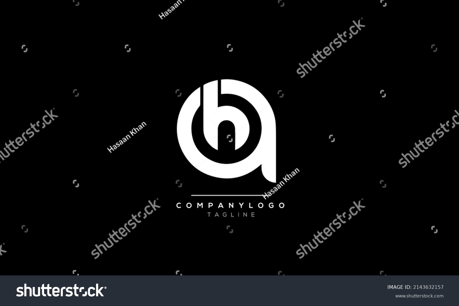 SVG of Alphabet letters Initials Monogram logo AH, AH INITIAL, AH letter svg
