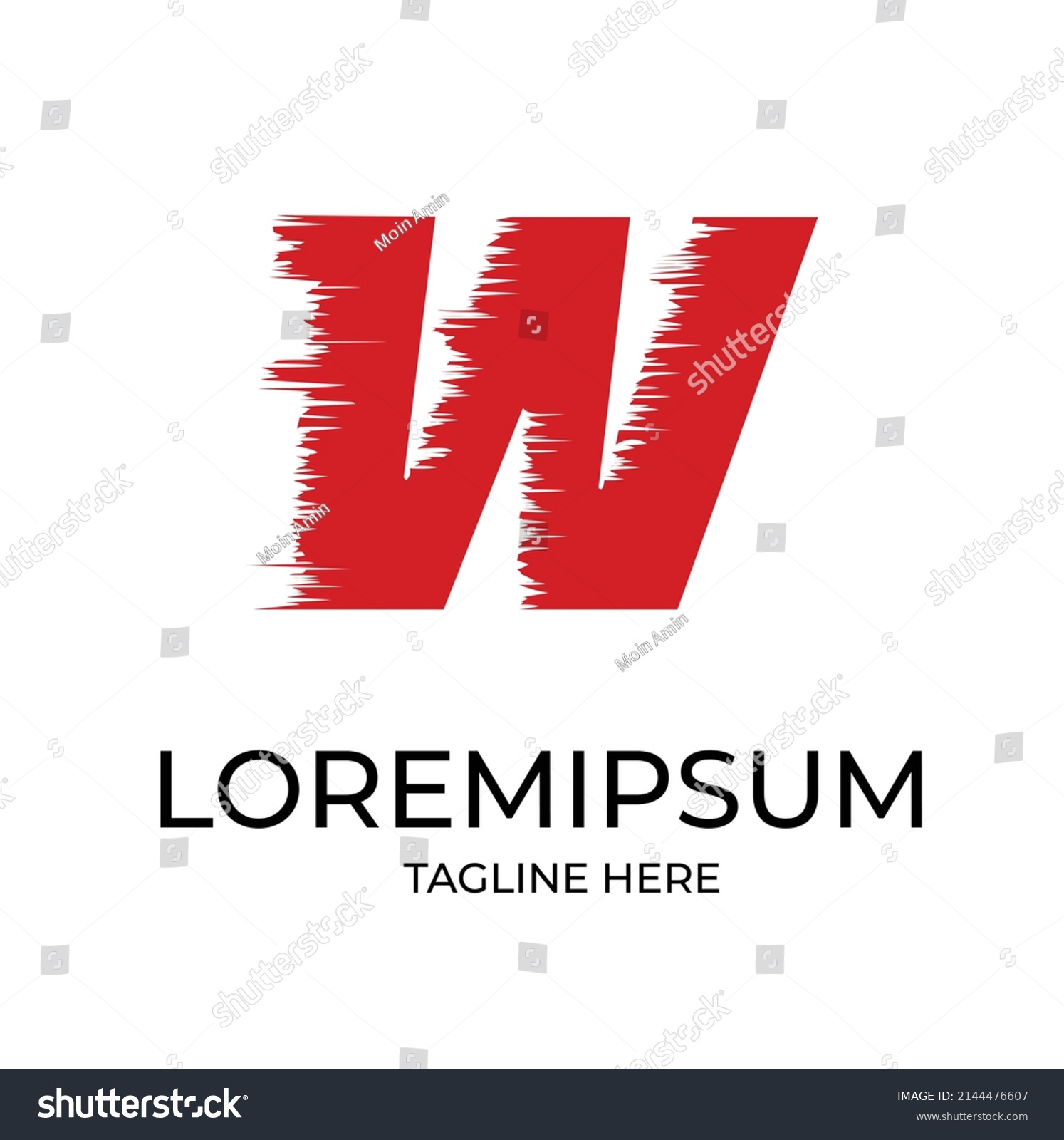 Alphabet Letters W Initials Monogram Logo Stock Vector (Royalty Free ...