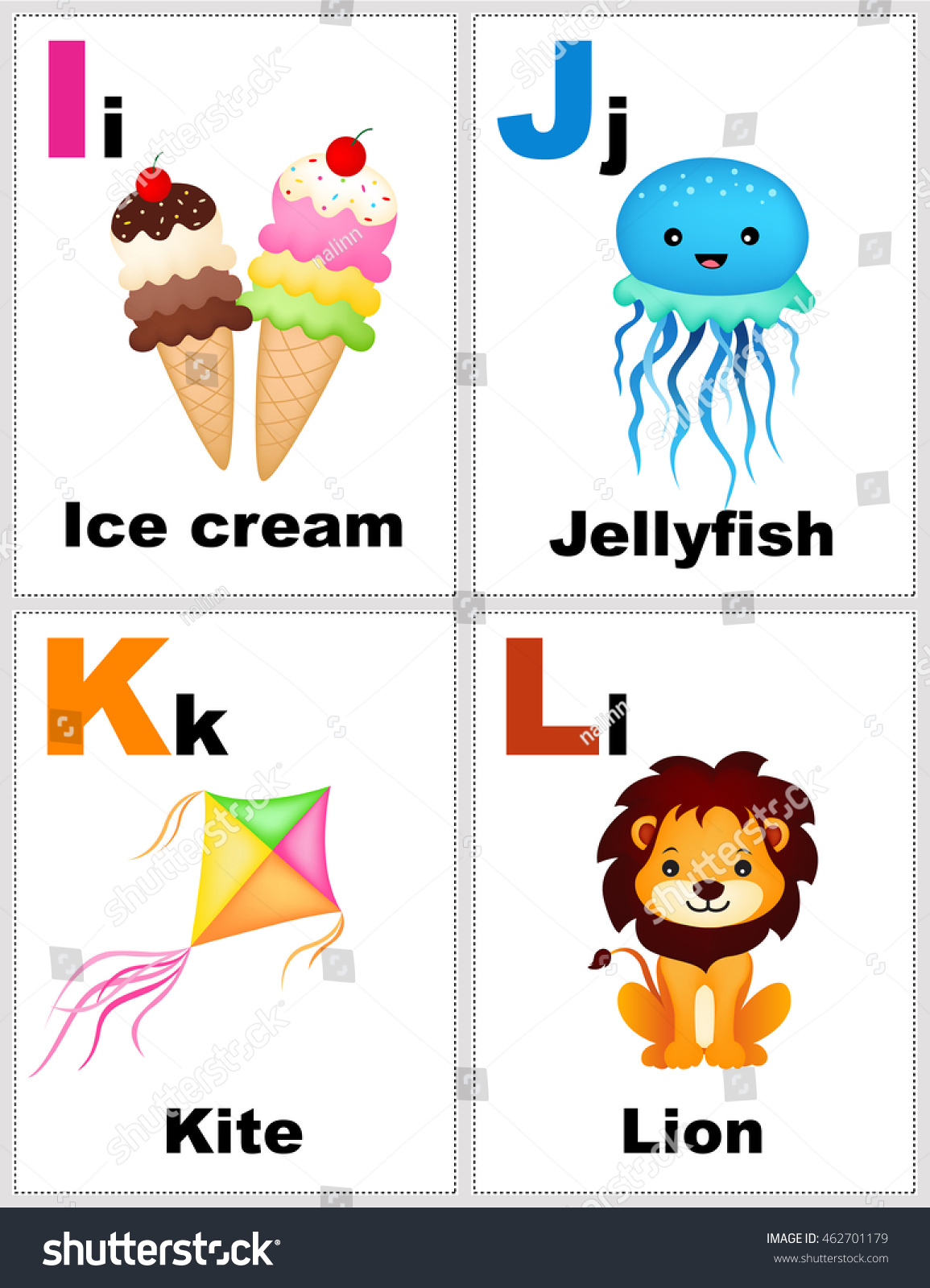 Worksheet Printable Flashcards alphabet printable flashcards collection letter j stock vector with i k l