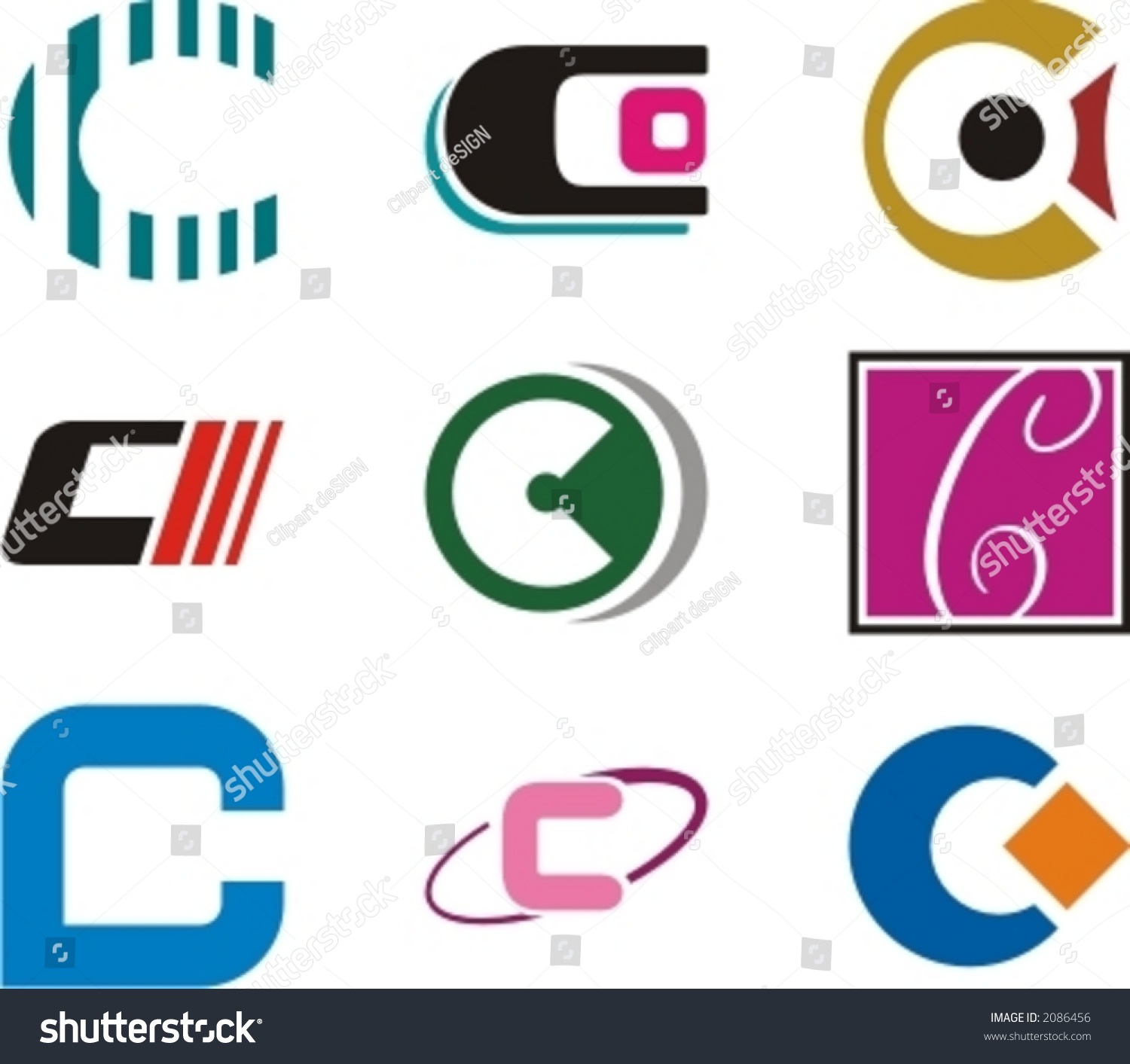 Alphabetical Logo Design Concepts. Letter C. Check My Portfolio For ...