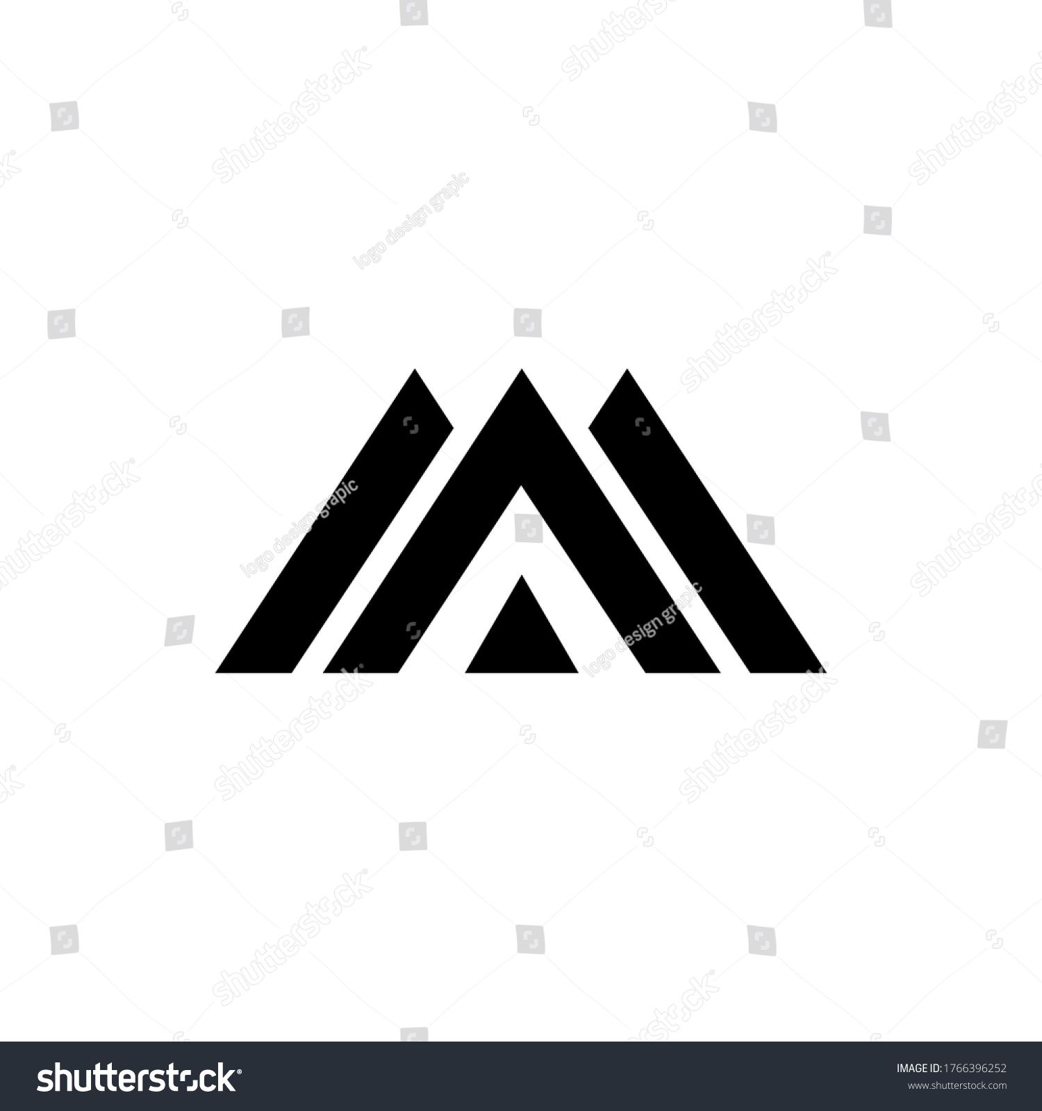 Logo Black Collor Vector Graphic Branding Stock Vector (Royalty Free ...